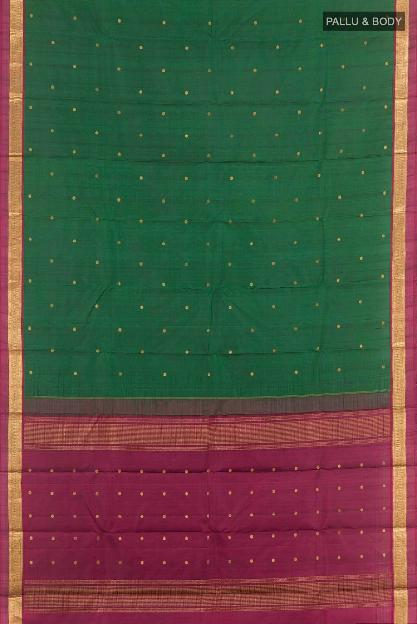 Green Kanchipuram Silk Saree