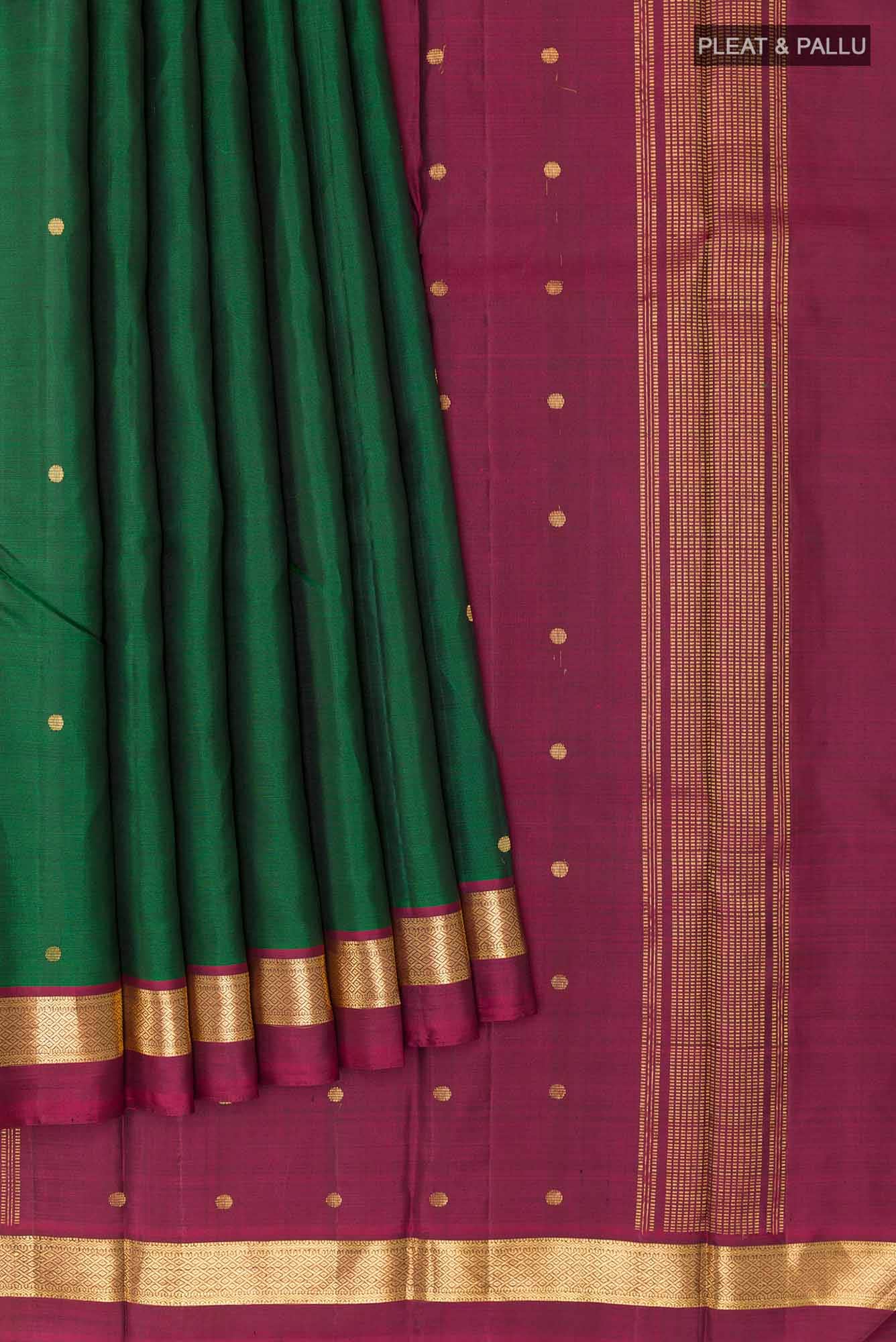 Green Kanchipuram Silk Saree