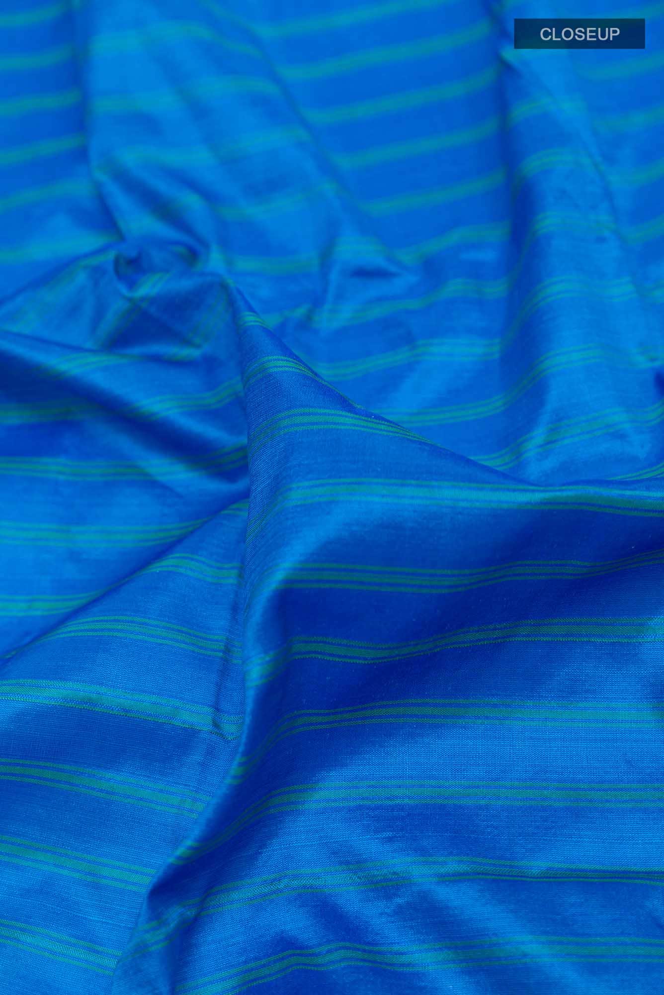 Blue Kanchipuram Saree