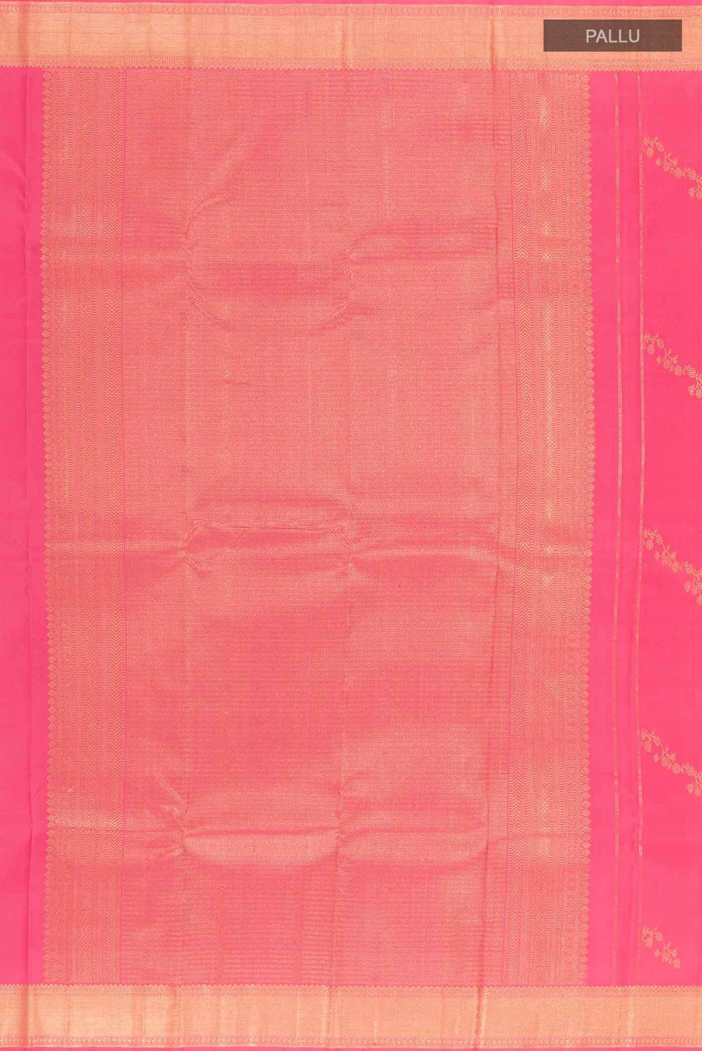 Pink Kanchipuram Silk Saree