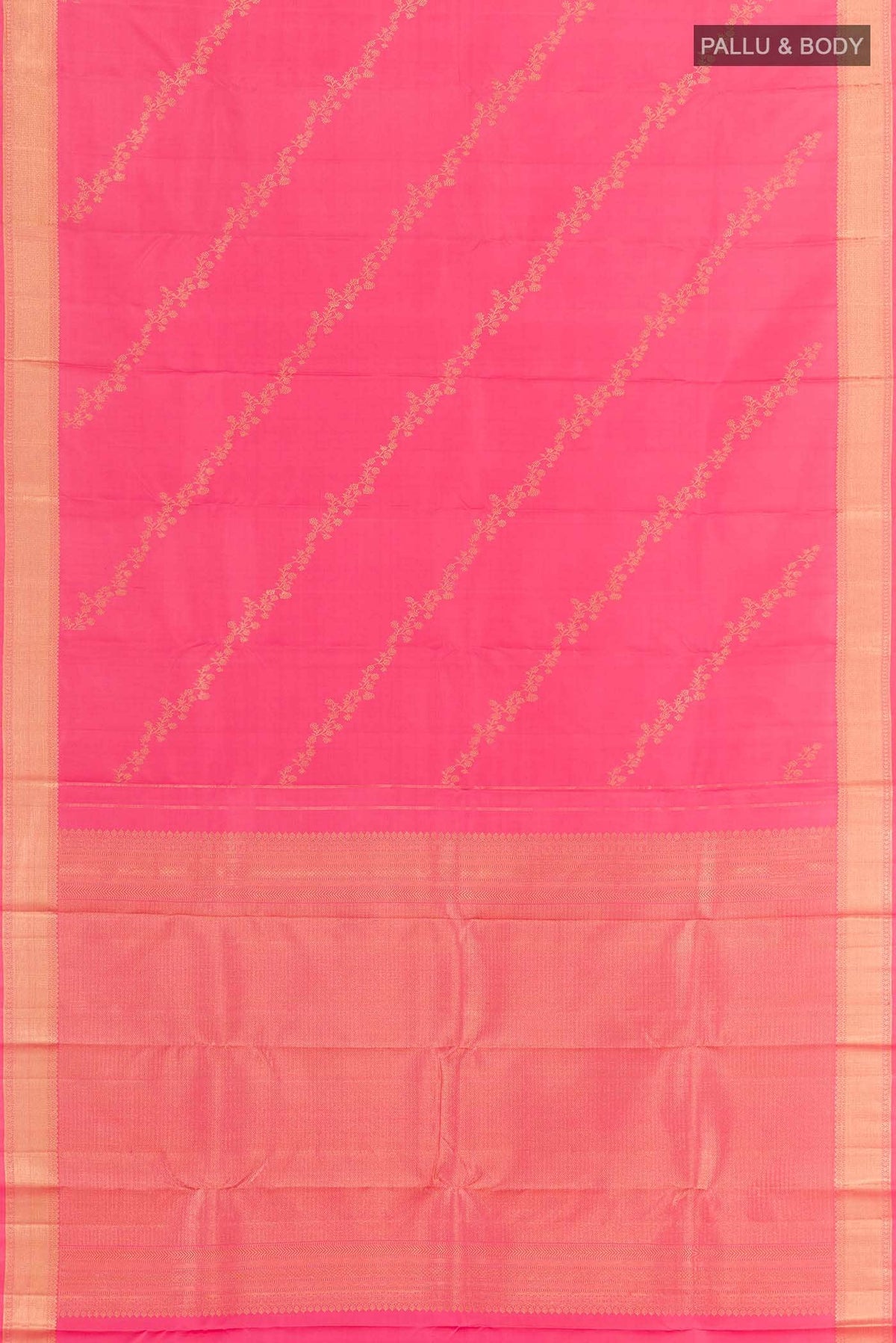 Pink Kanjivaram Silk Saree