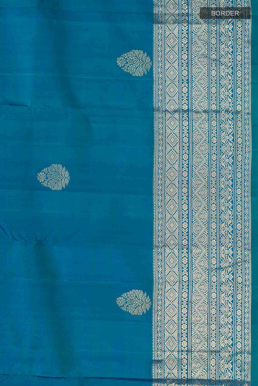 Blue Kanchipuram Silk Saree