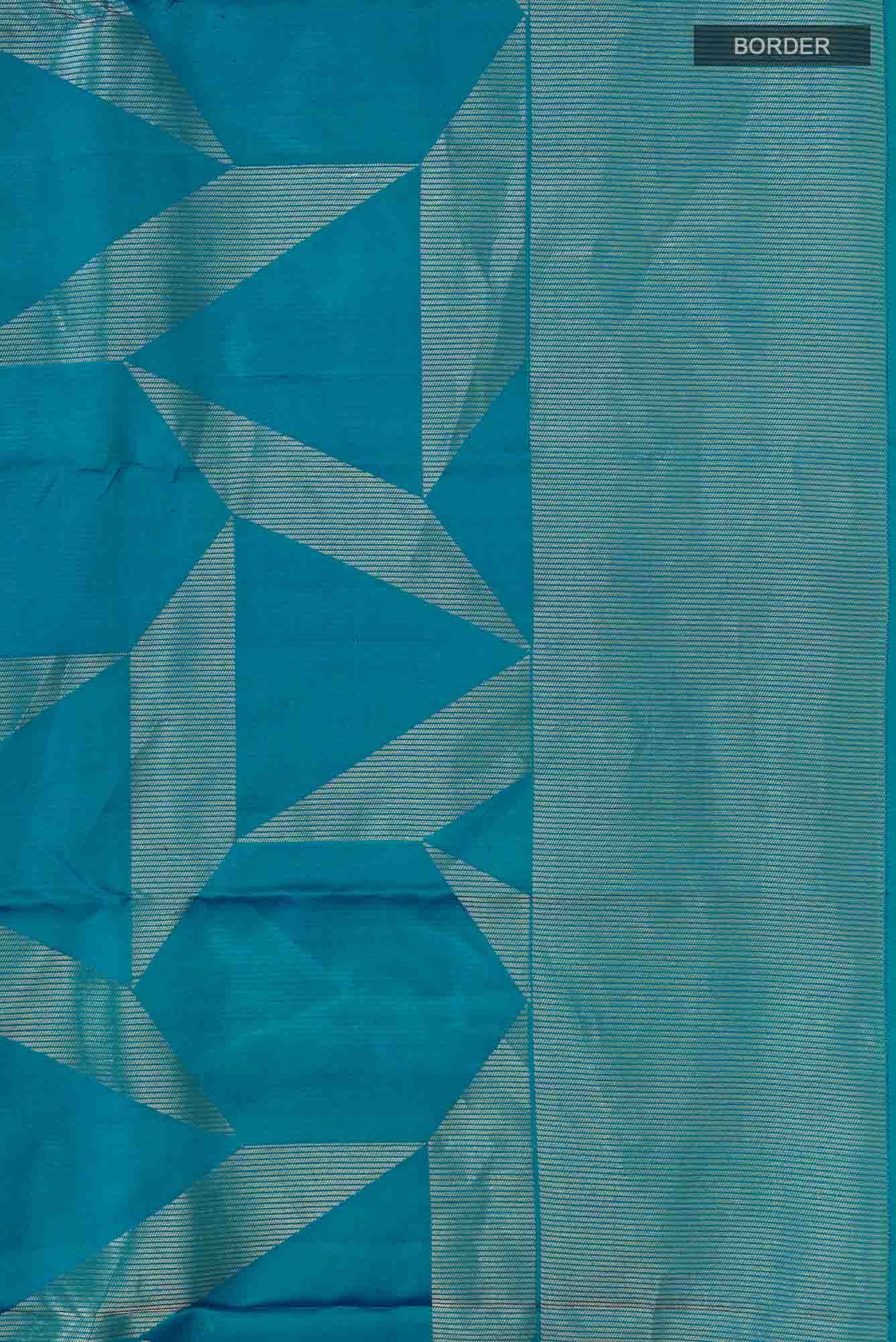 Blue Kanchipuram Silk Saree