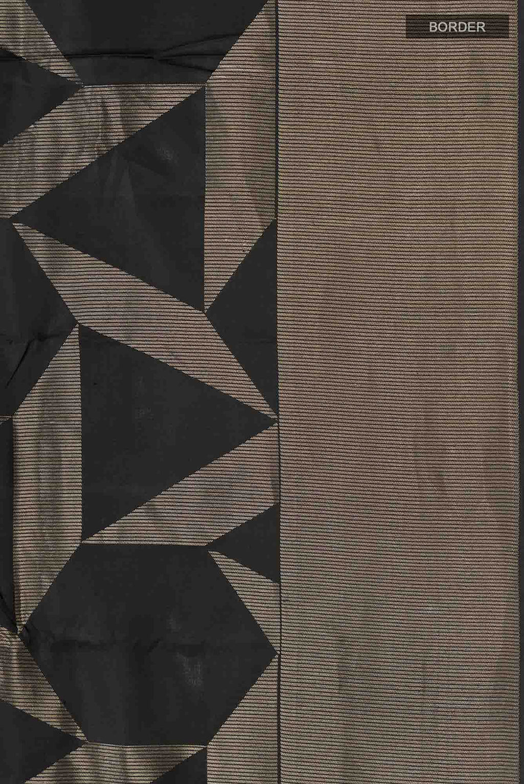 Black Kanchipuram Silk Saree