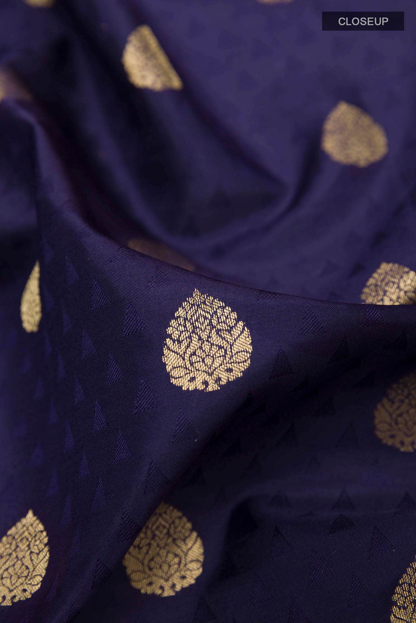 Navy Blue Soft Silk Saree