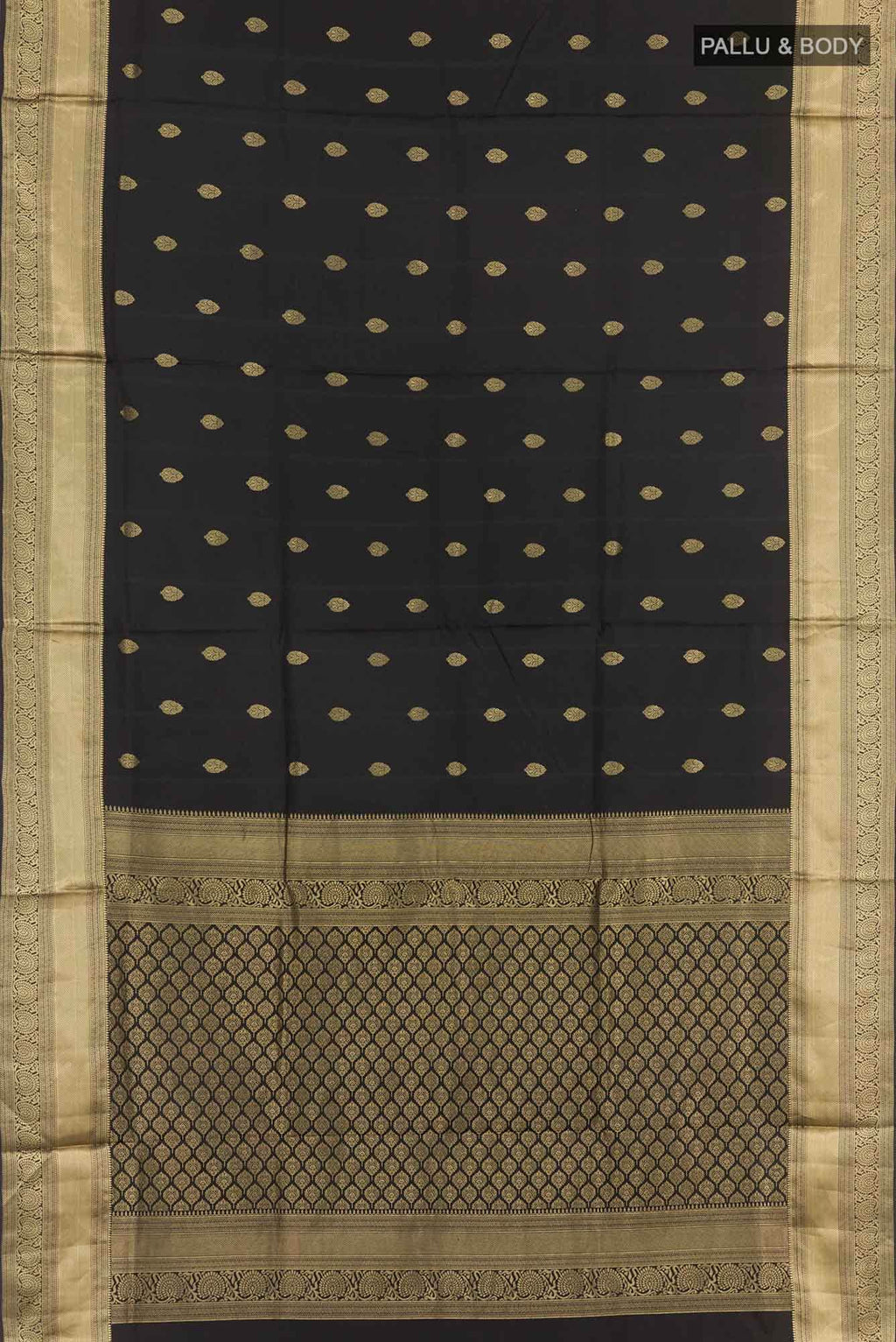 Black Soft Silk Saree