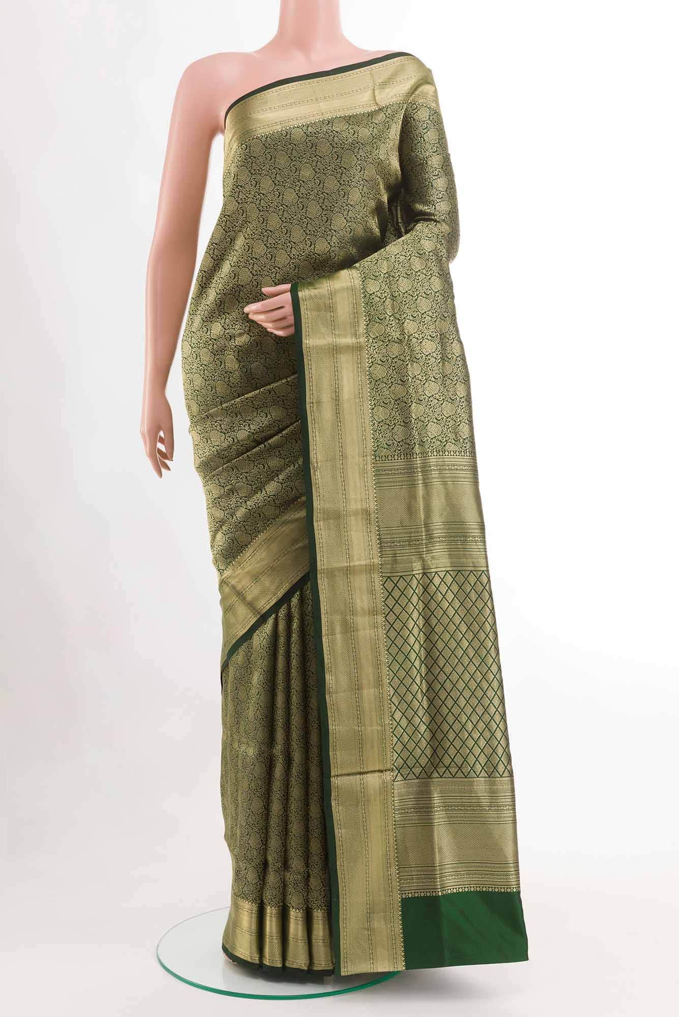 Green Soft Silk Saree