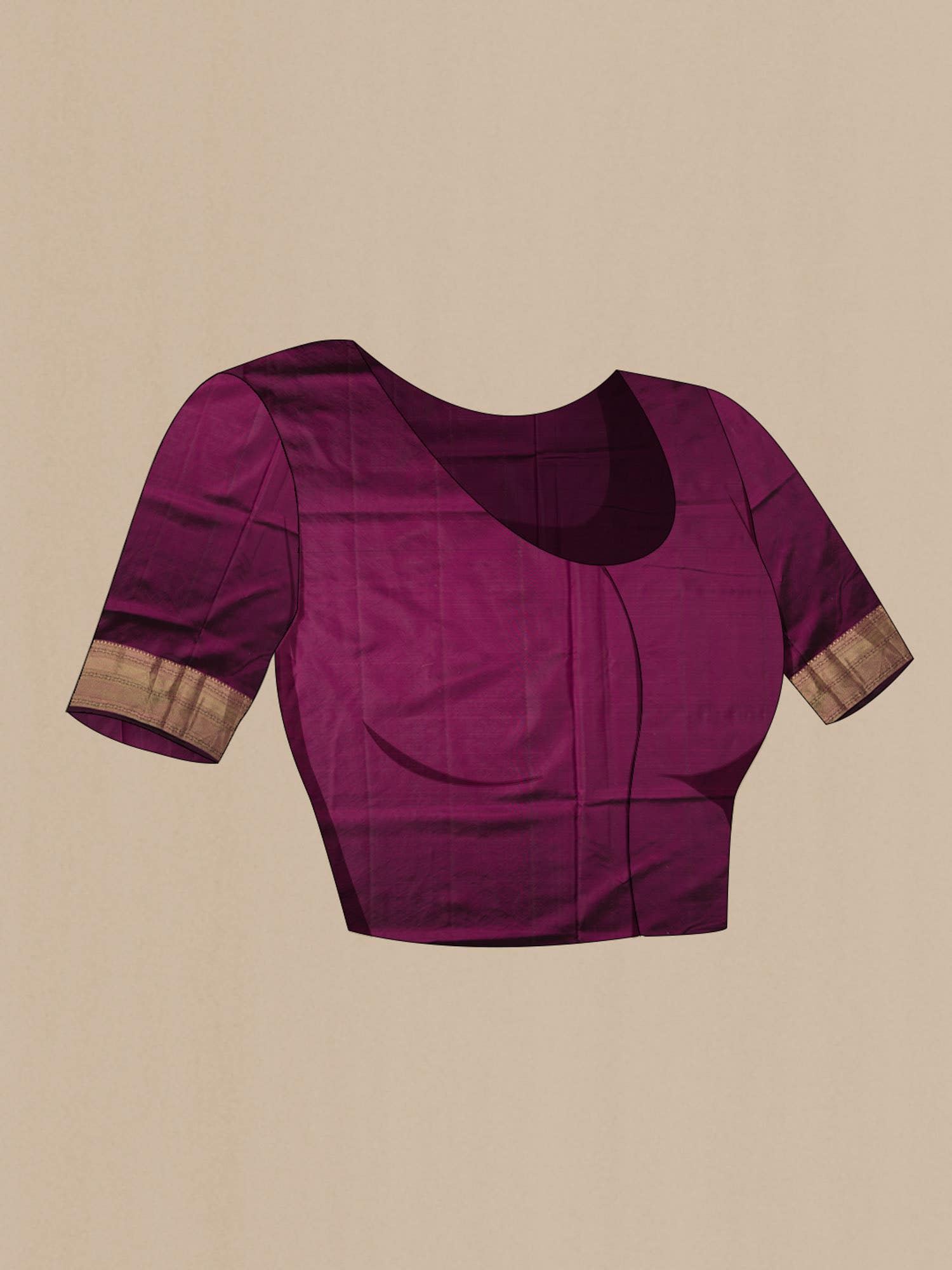 Purple Soft Silk Saree