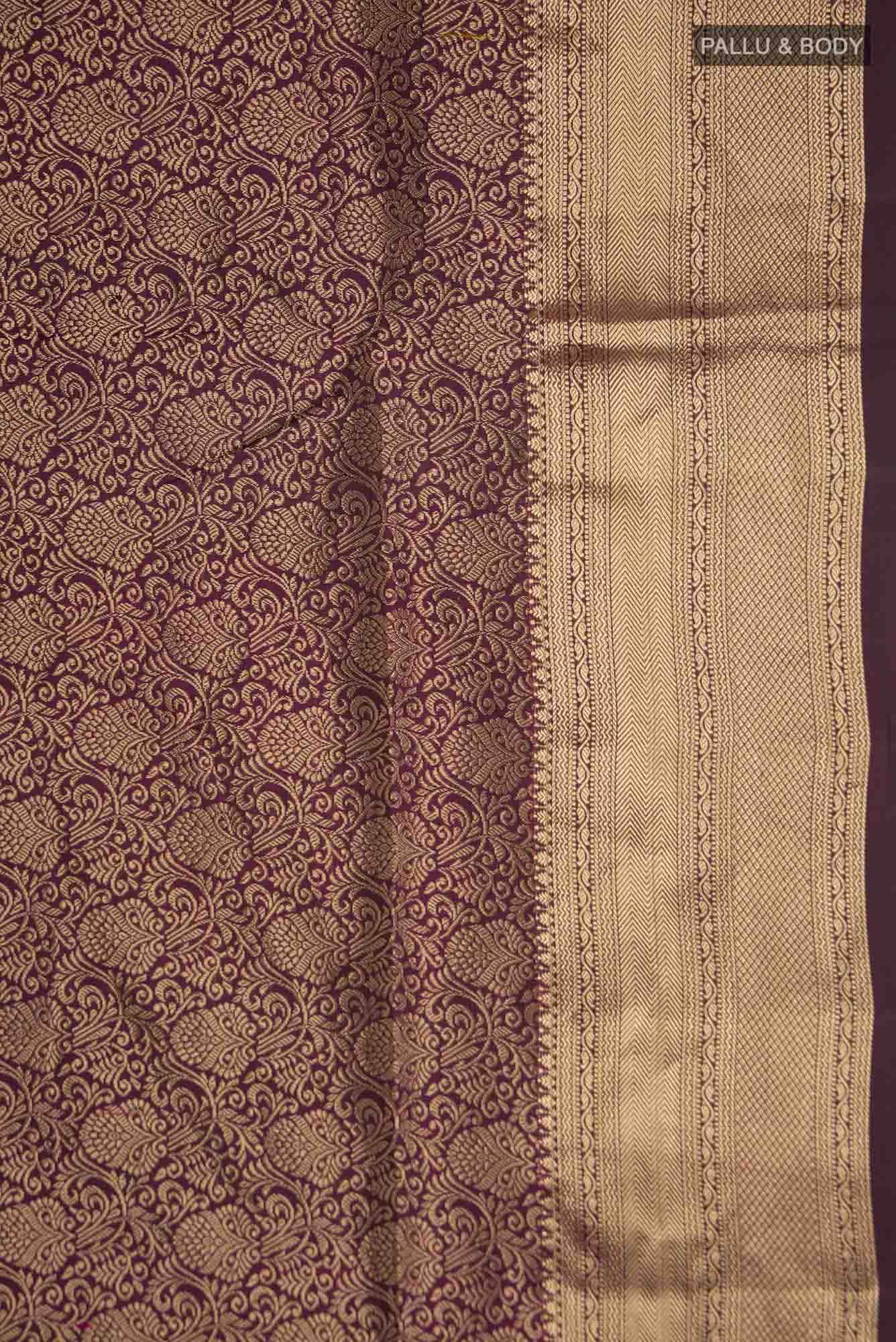Purple Soft Silk Saree