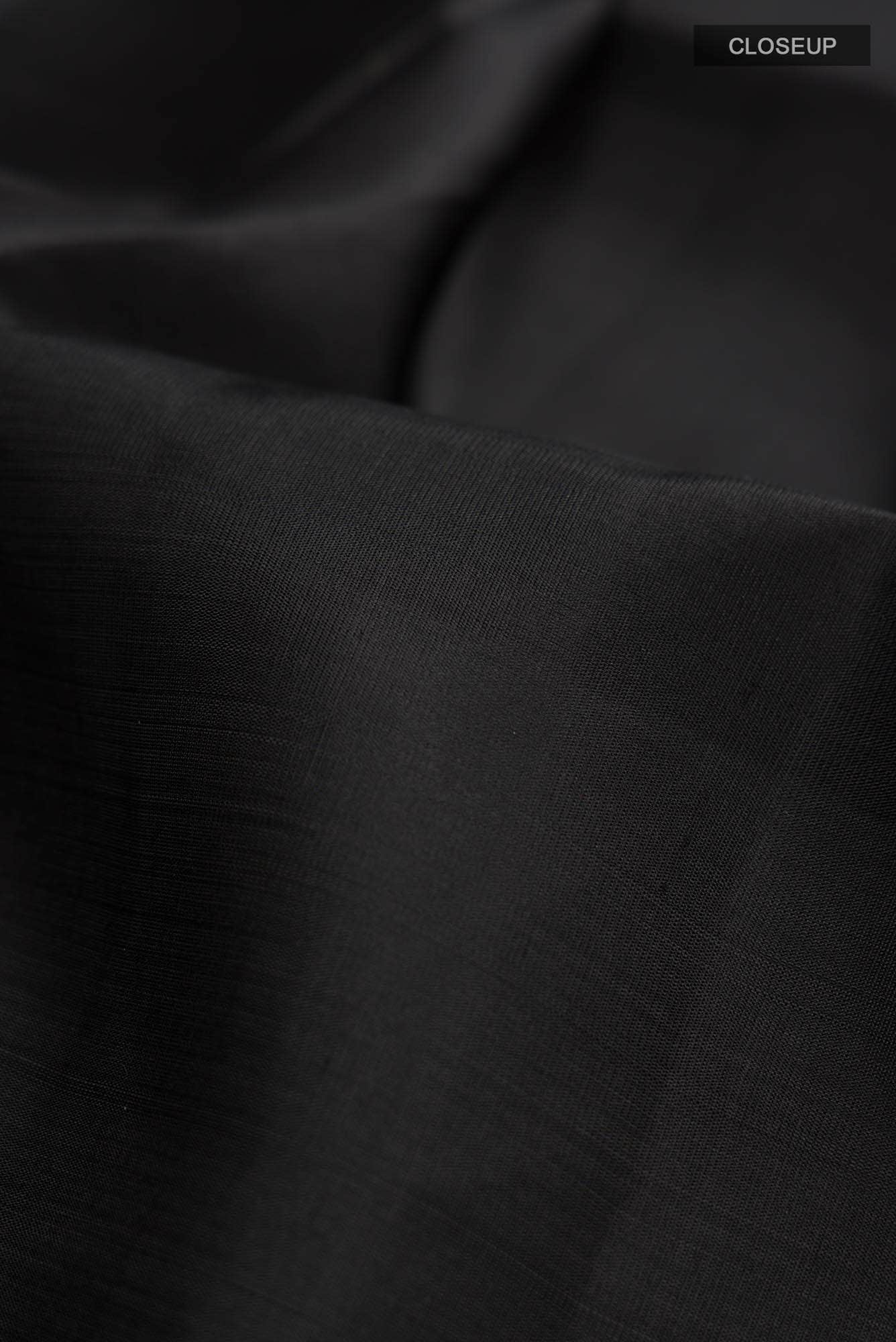 Black Soft Silk Saree