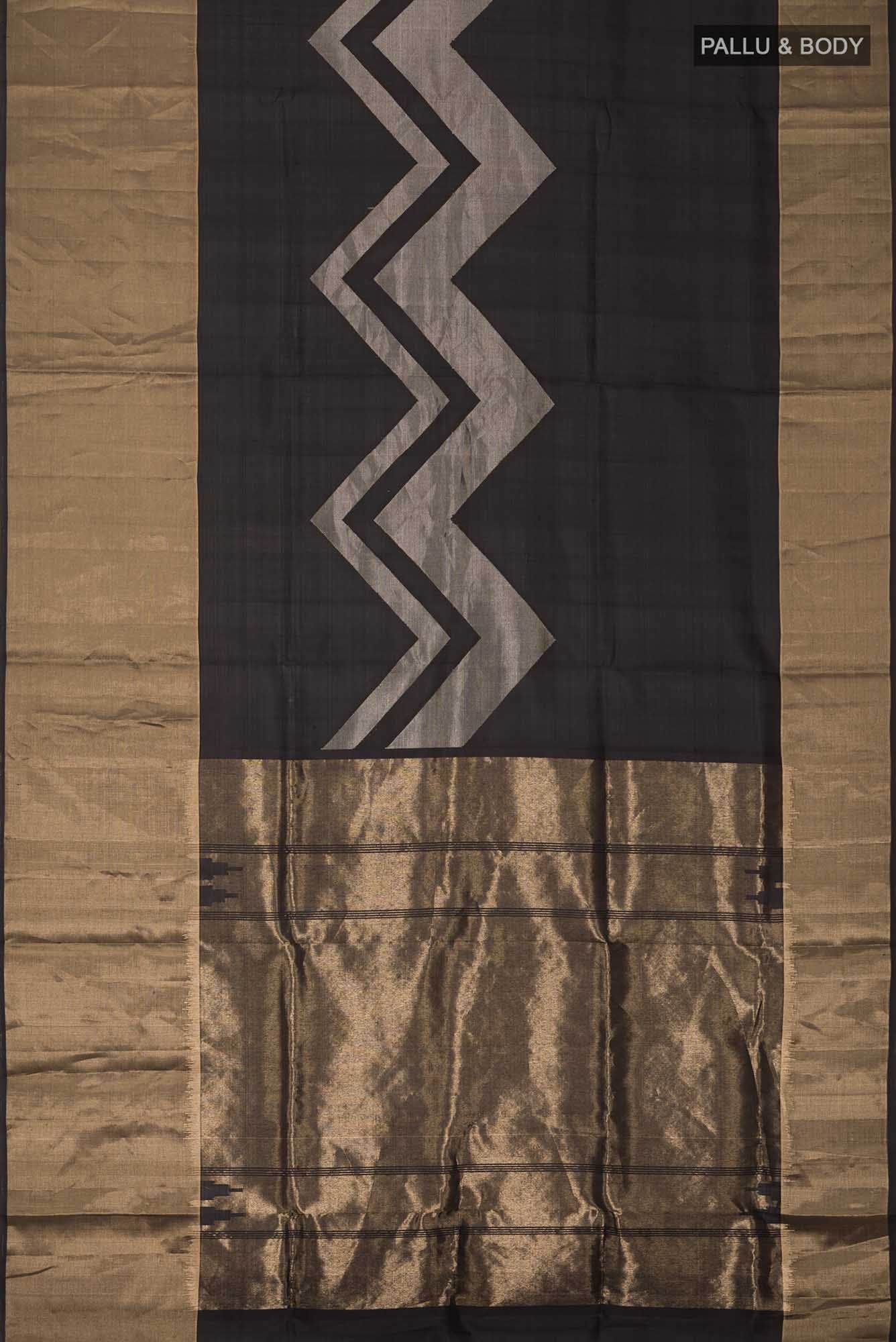 Black Soft Silk Saree