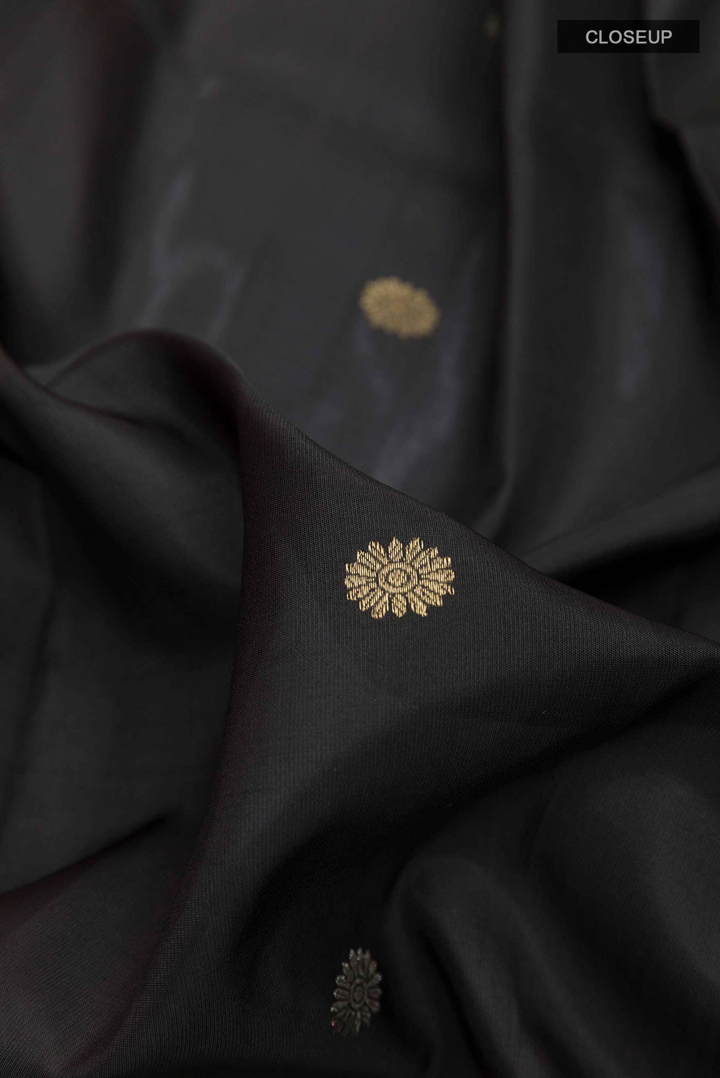 Black Soft Silk Saree