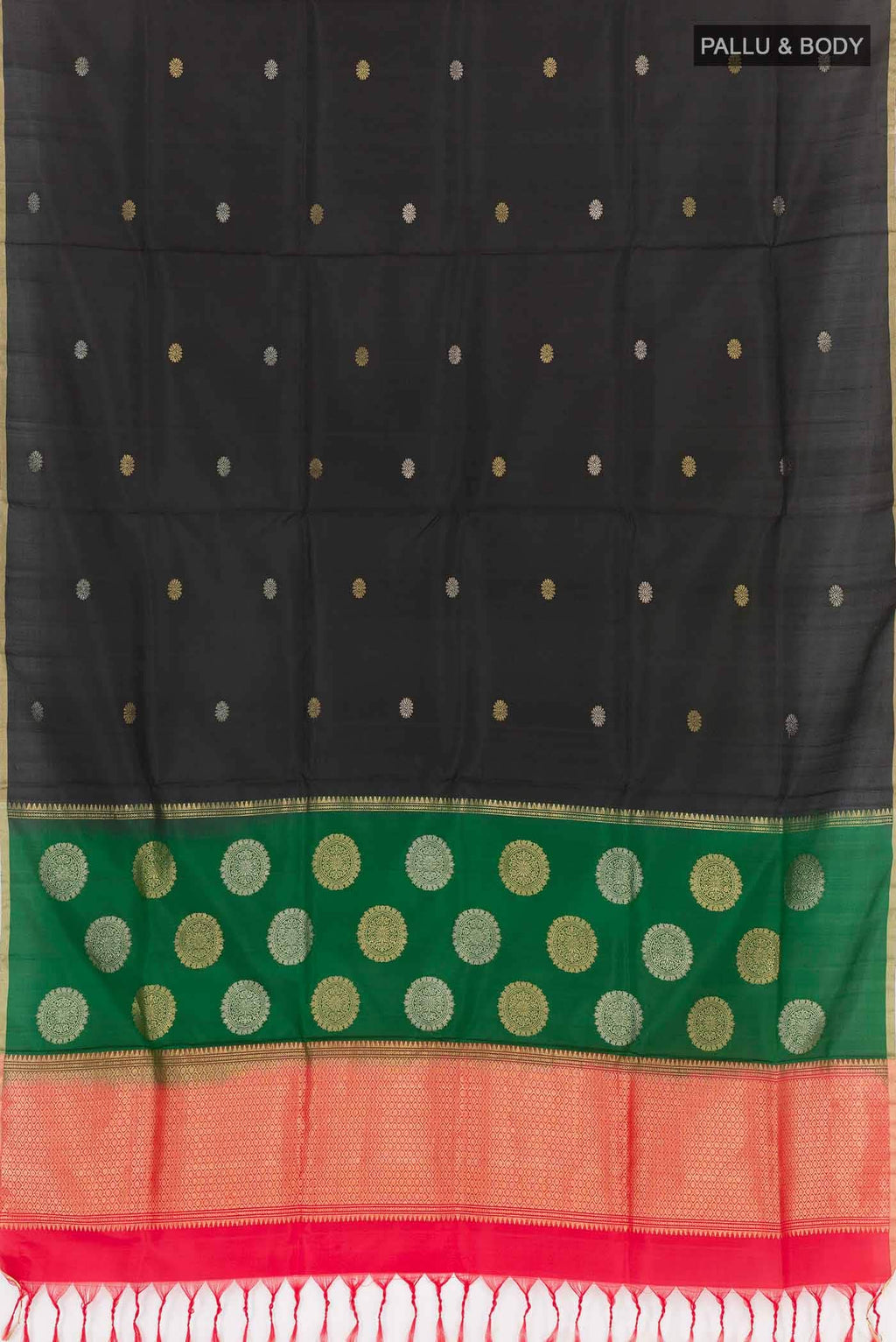 Black Soft Silk Saree