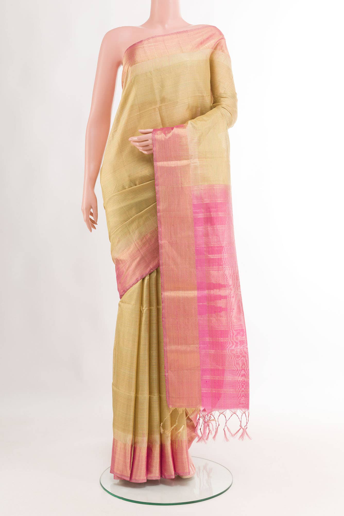Golden Soft Silk Saree
