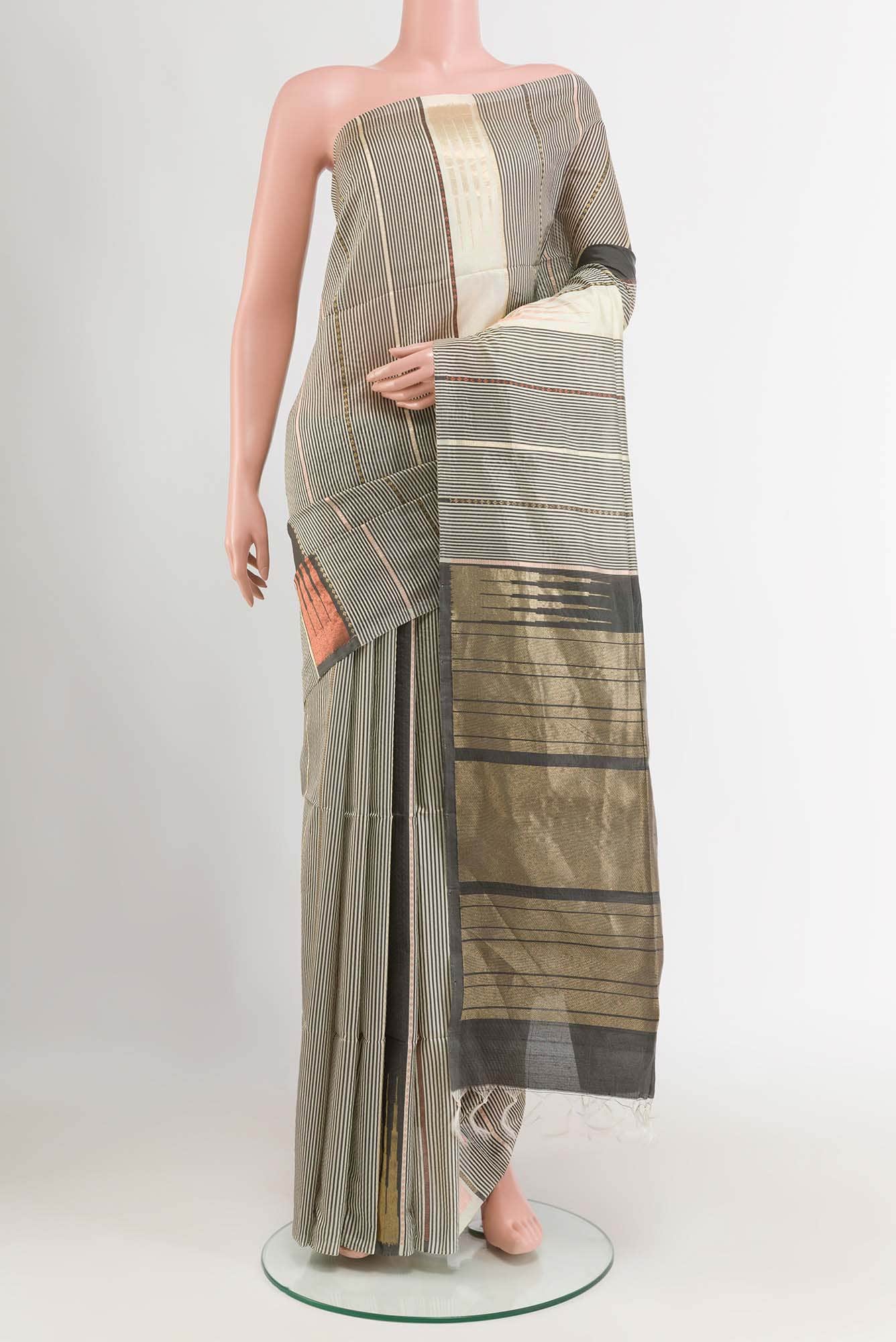 Black Soft Silk Saree