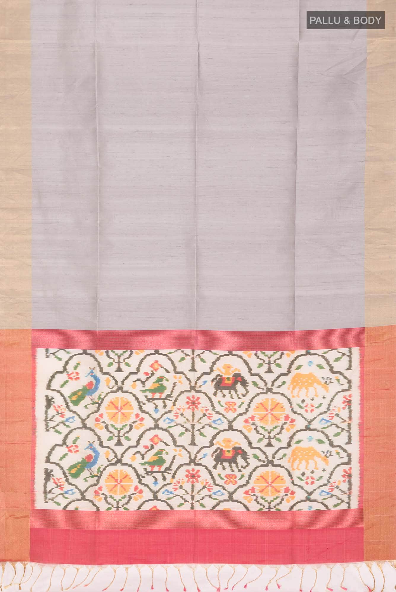 Blue Banarasi Raw Silk Saree