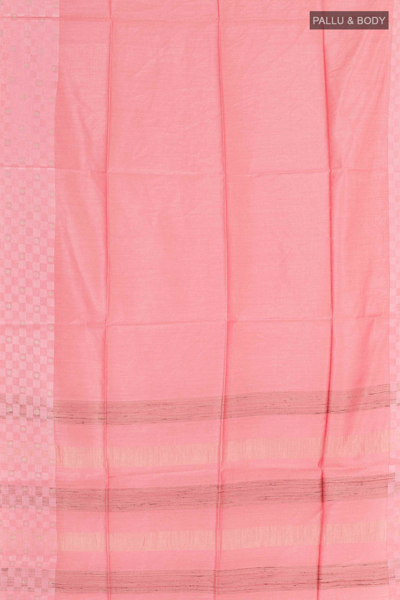 Pink Tussar Saree
