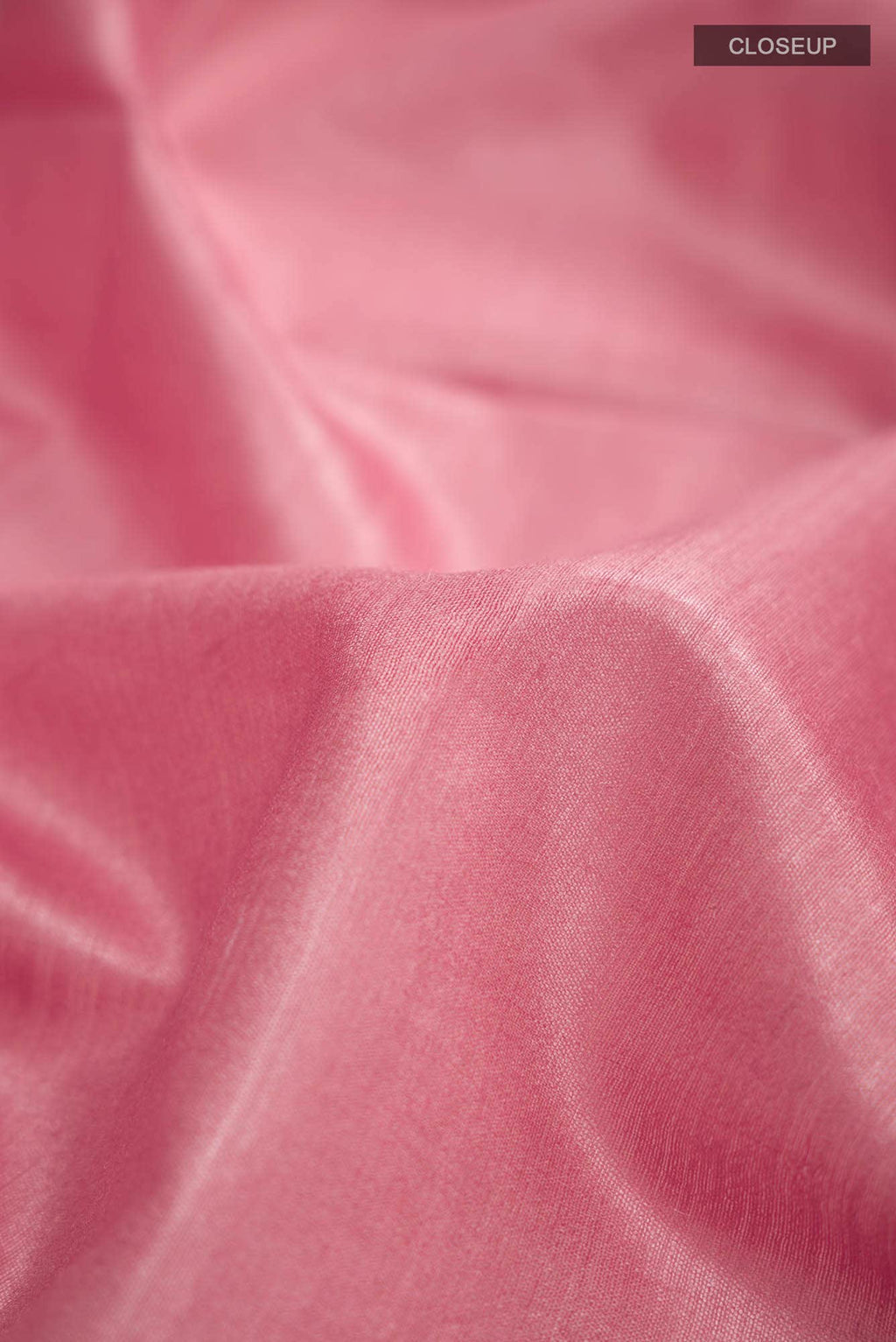 Coral Tussar Silk Saree