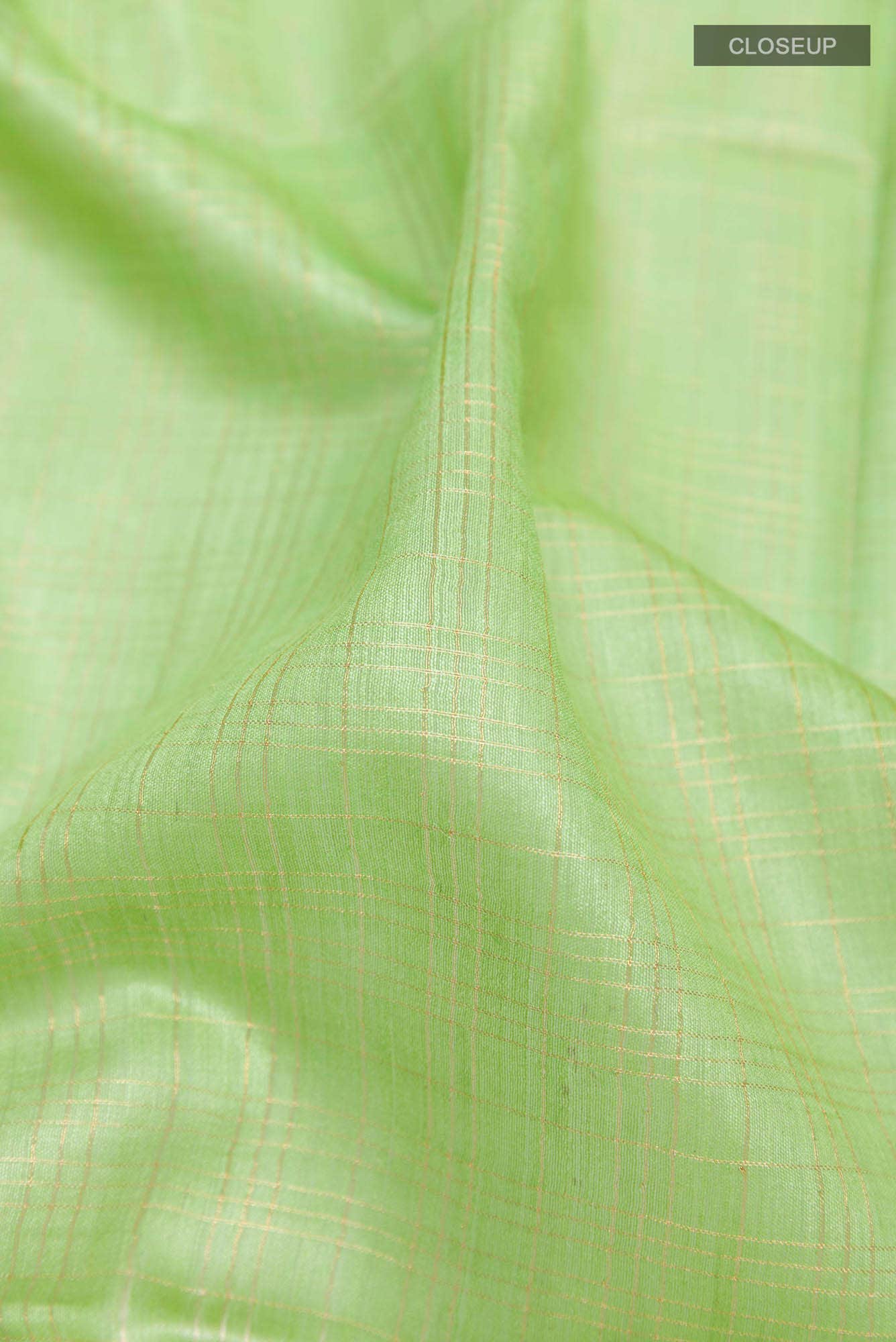 Olive Green Tussar Saree