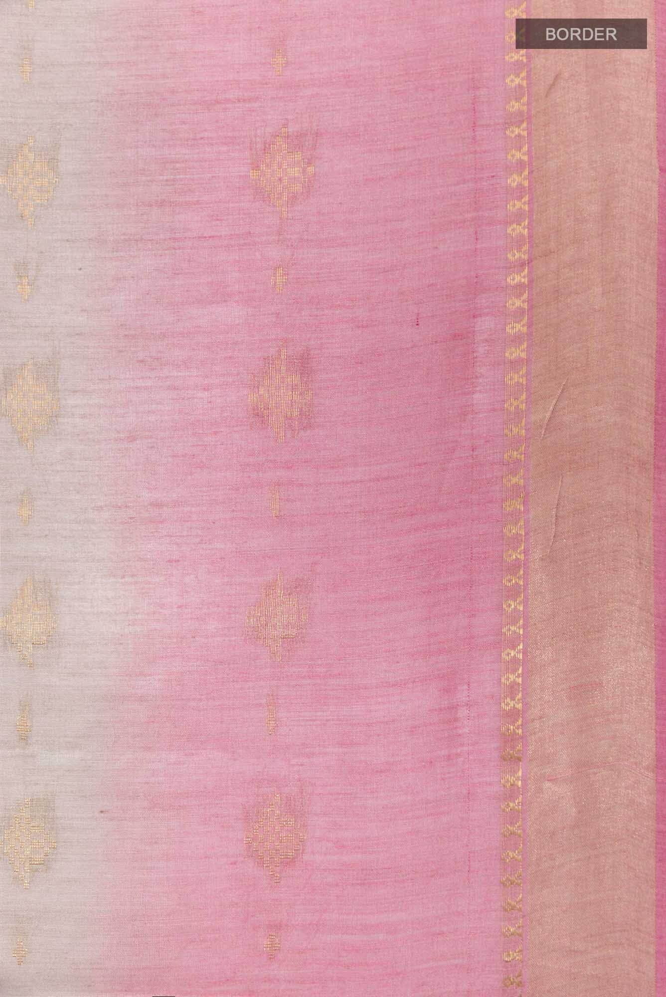 Red Tussar Saree