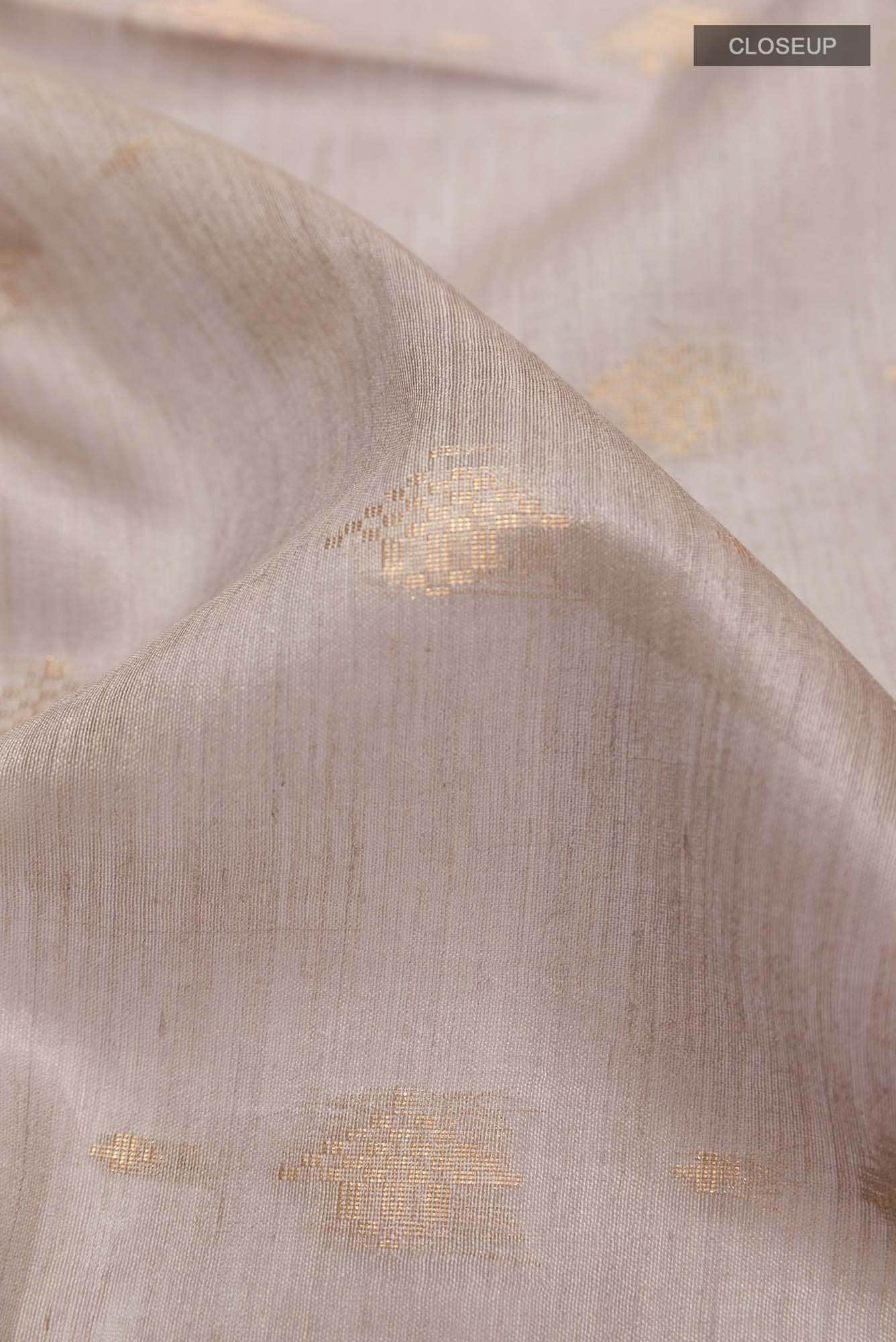 Red Tussar Saree