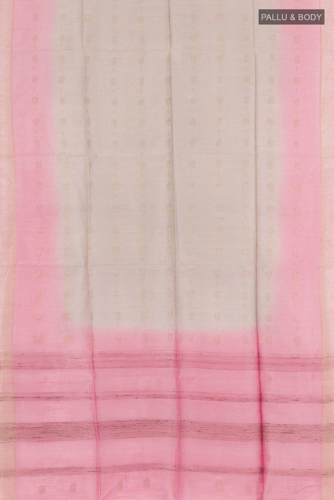 Red Tussar Saree