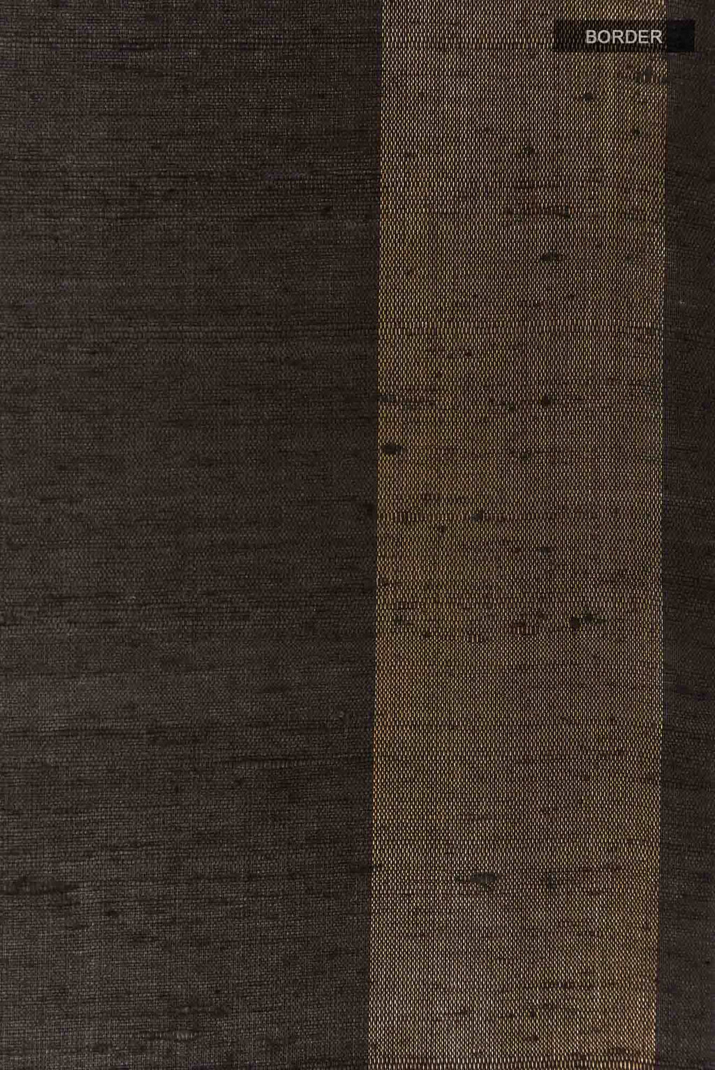 Black Tussar Saree