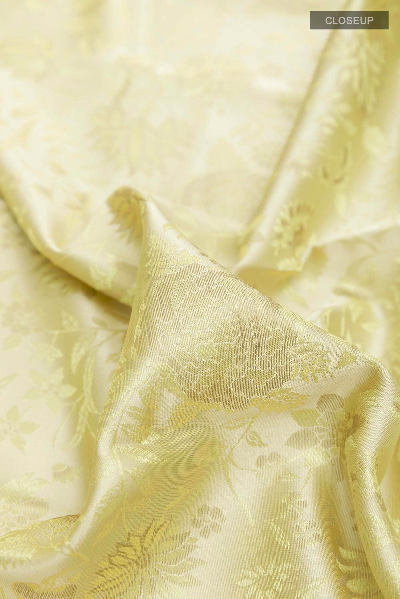 Cream Soft Silk Saree