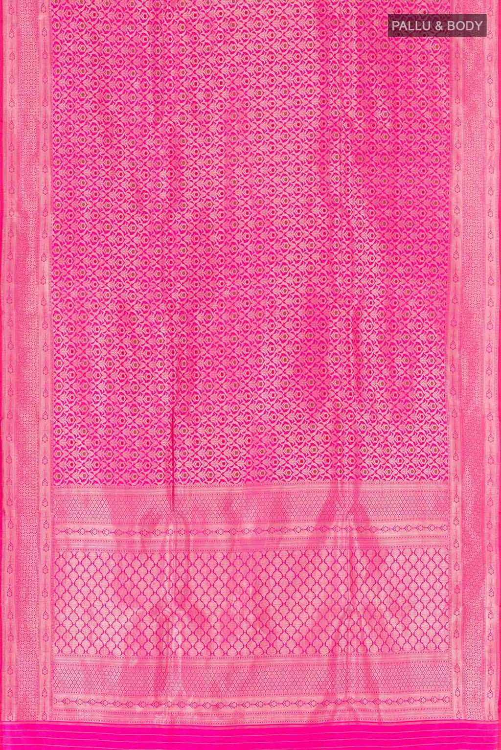 Pink Banarasi Saree
