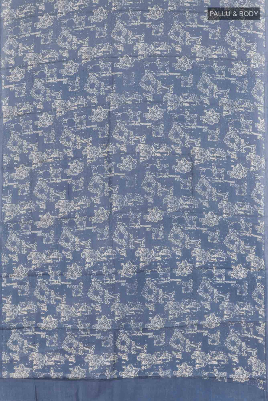 Dark Blue Tussar Saree