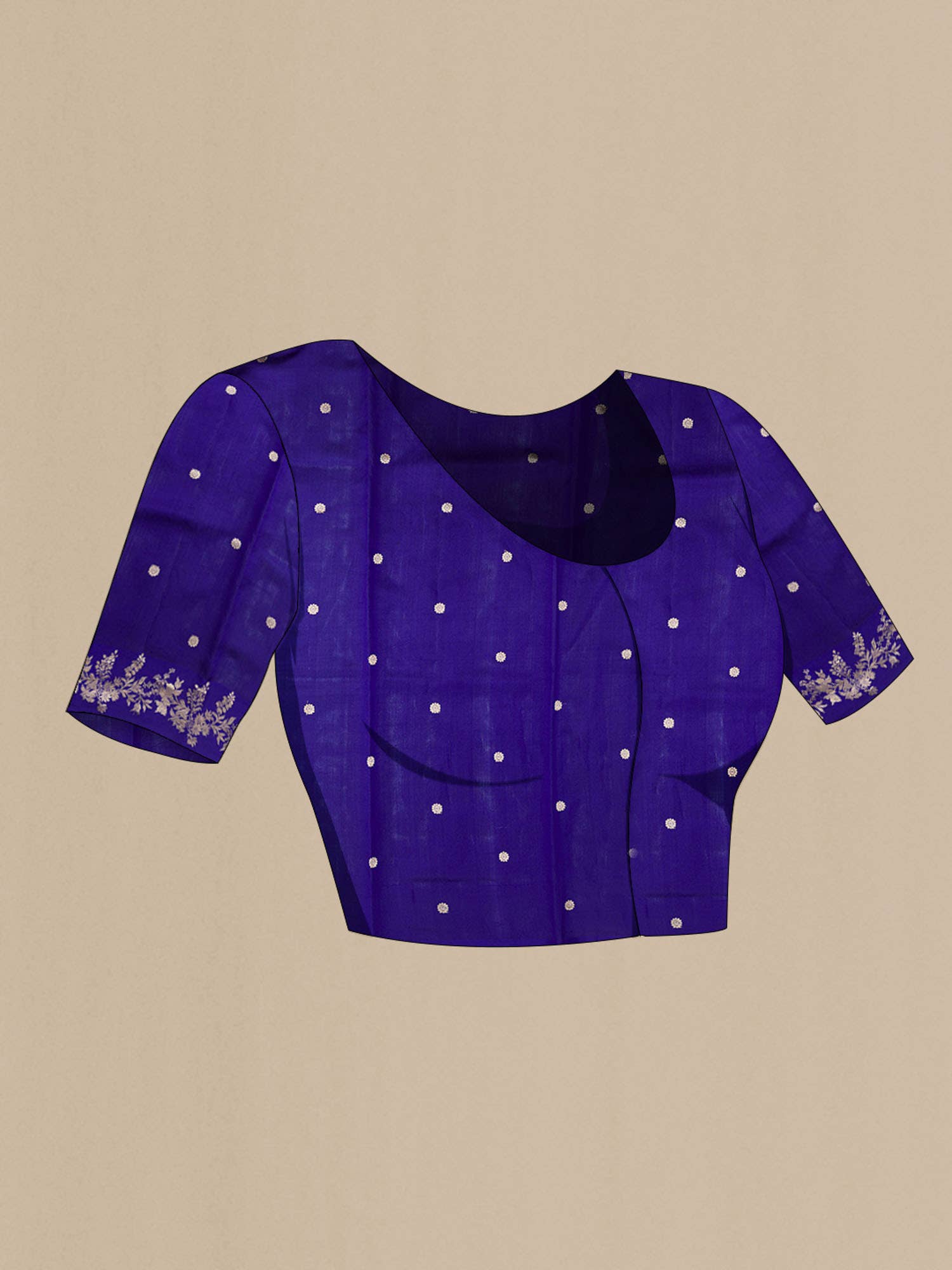 Blue Banarasi Saree