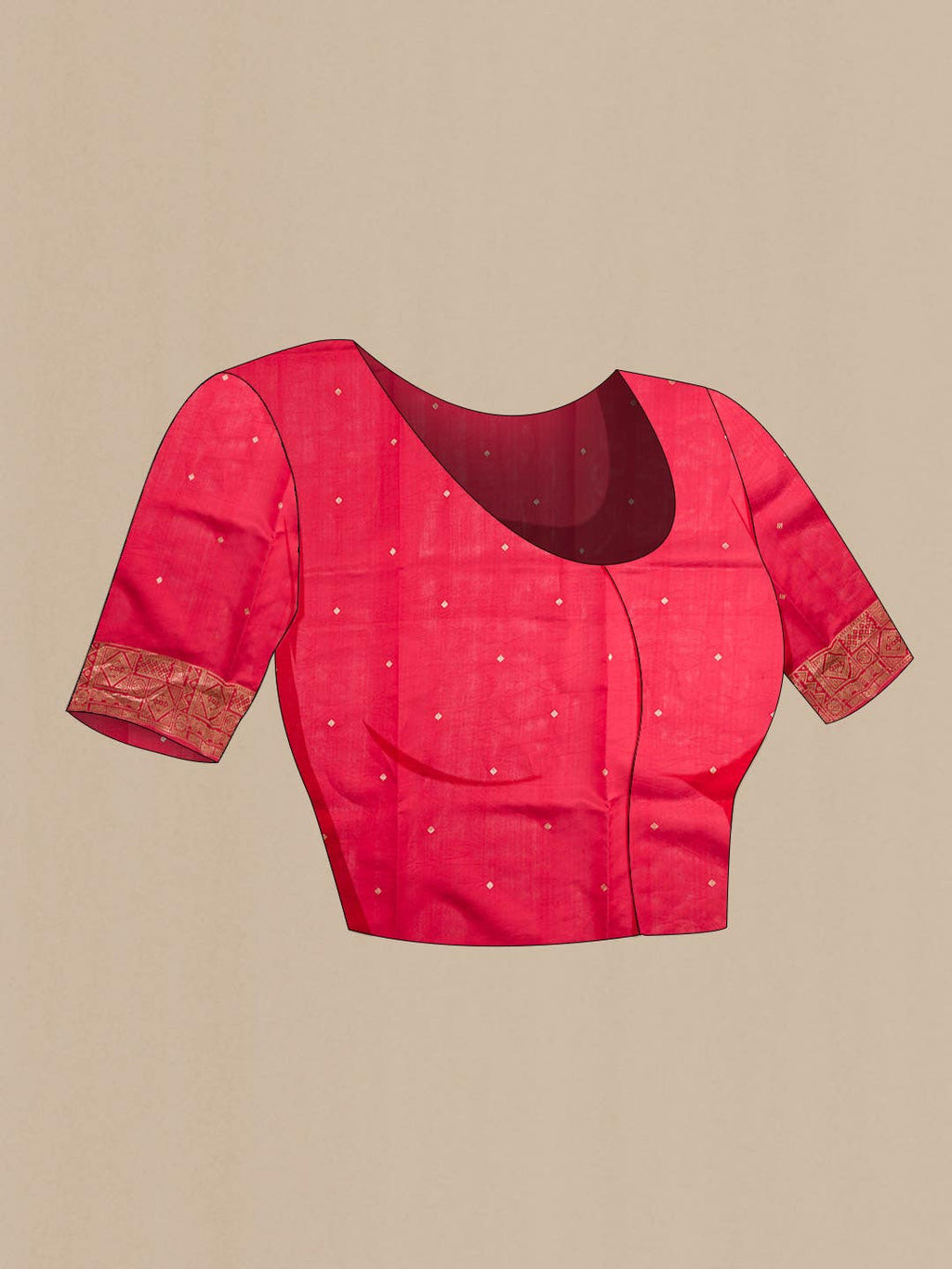 Red Banarasi Silk Saree