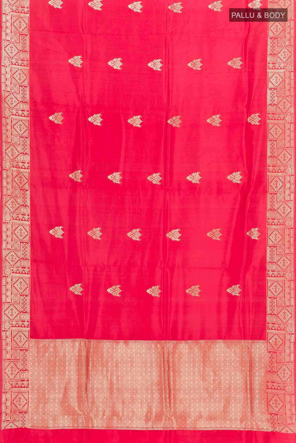 Red Banarasi Silk Saree