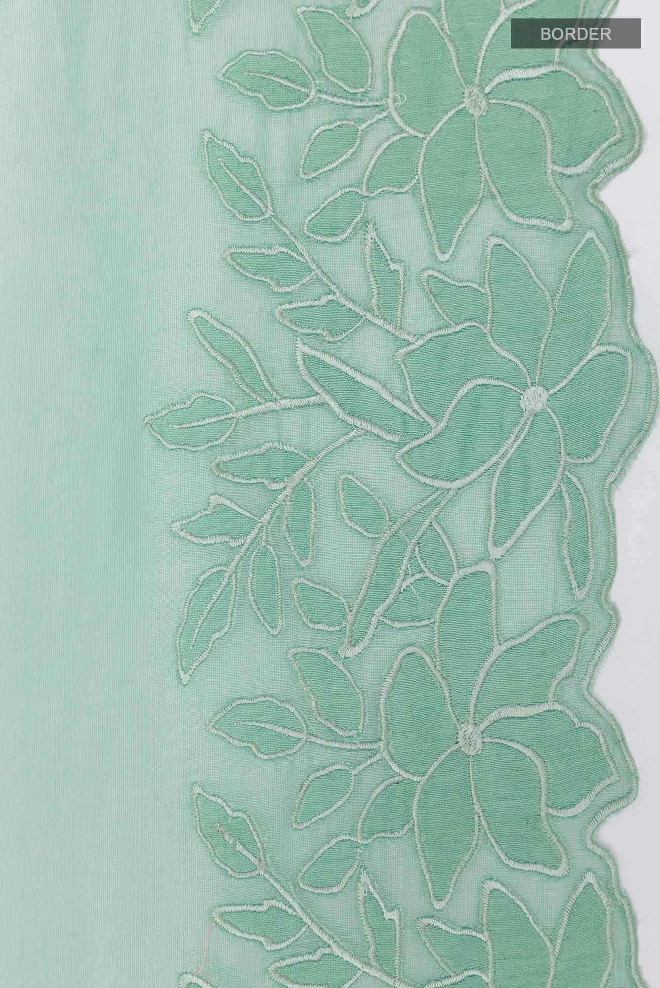 Light Green Tussar Saree
