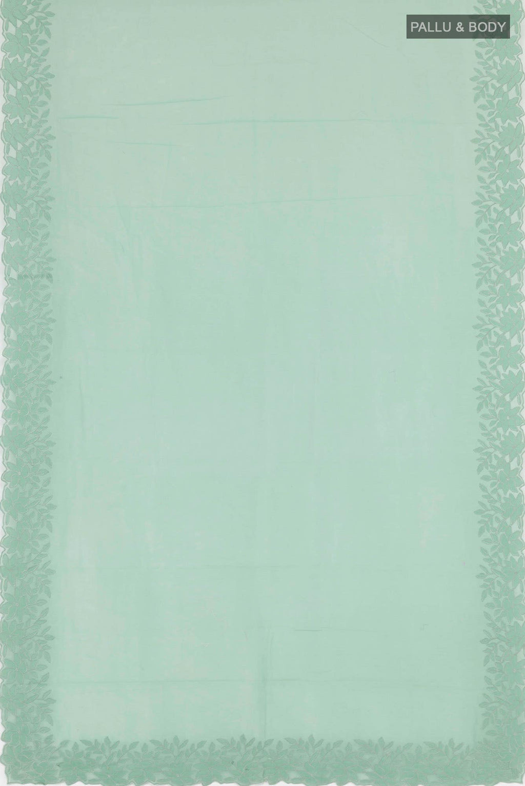 Light Green Tussar Saree