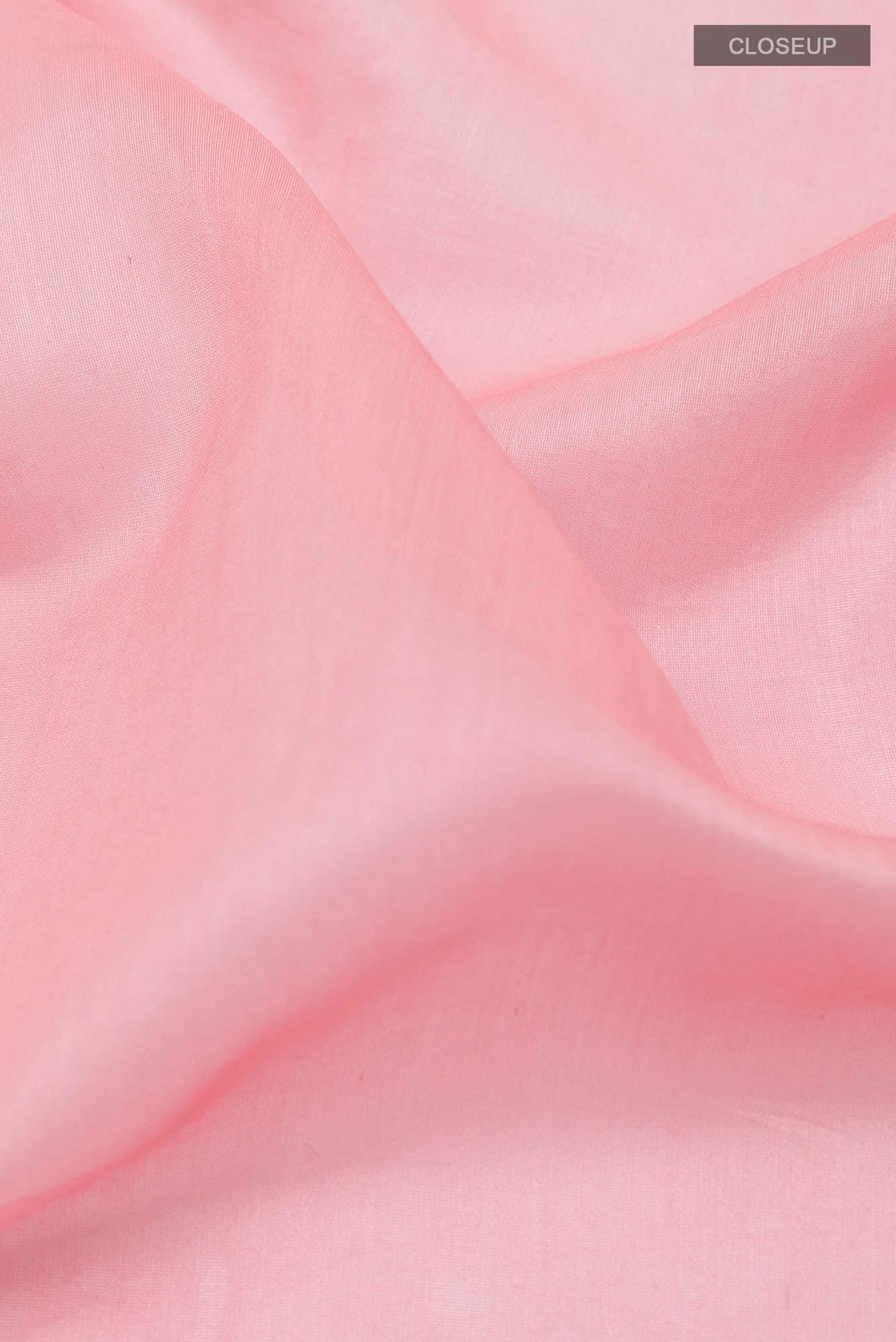 Pink Tussar Saree