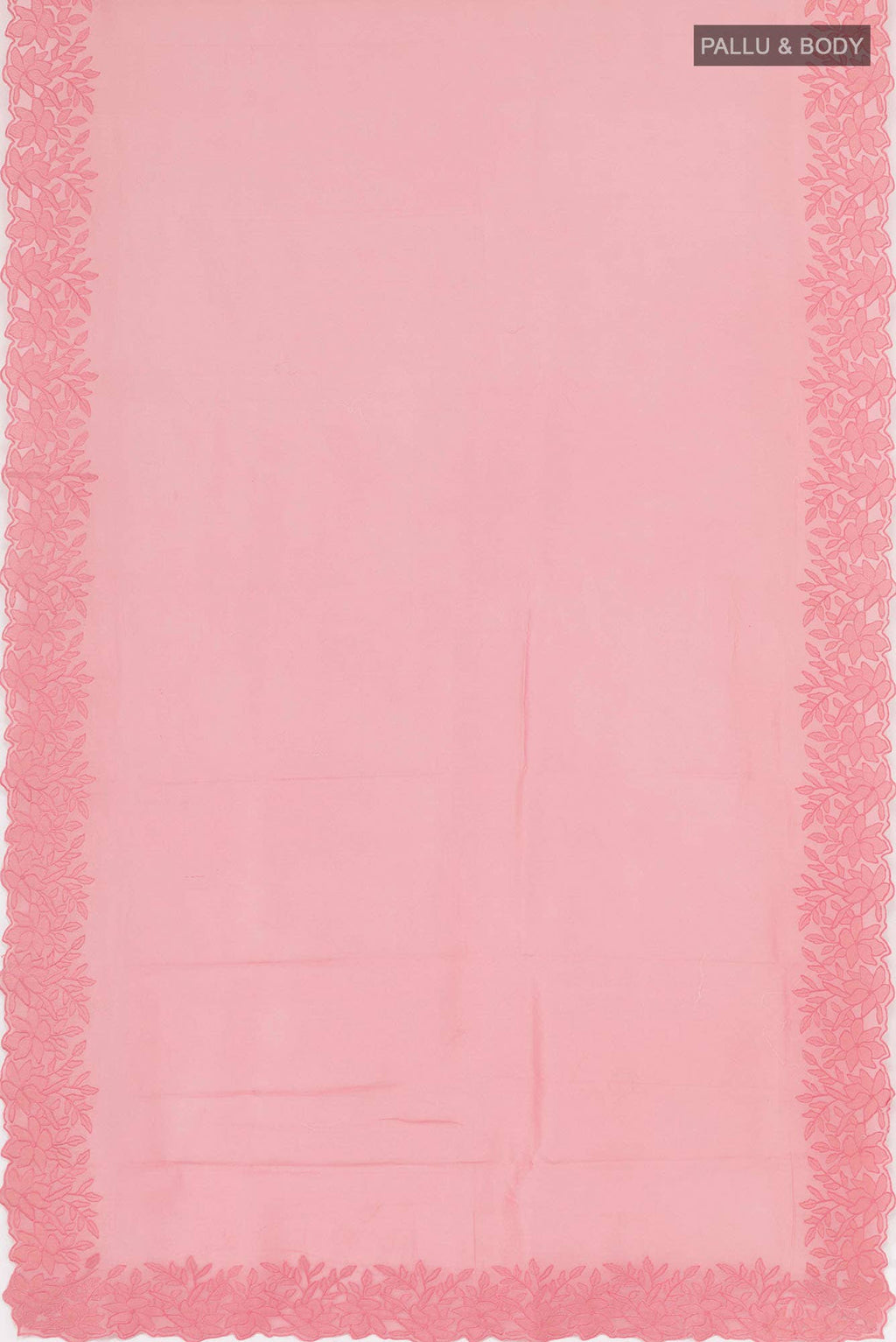 Pink Tussar Saree