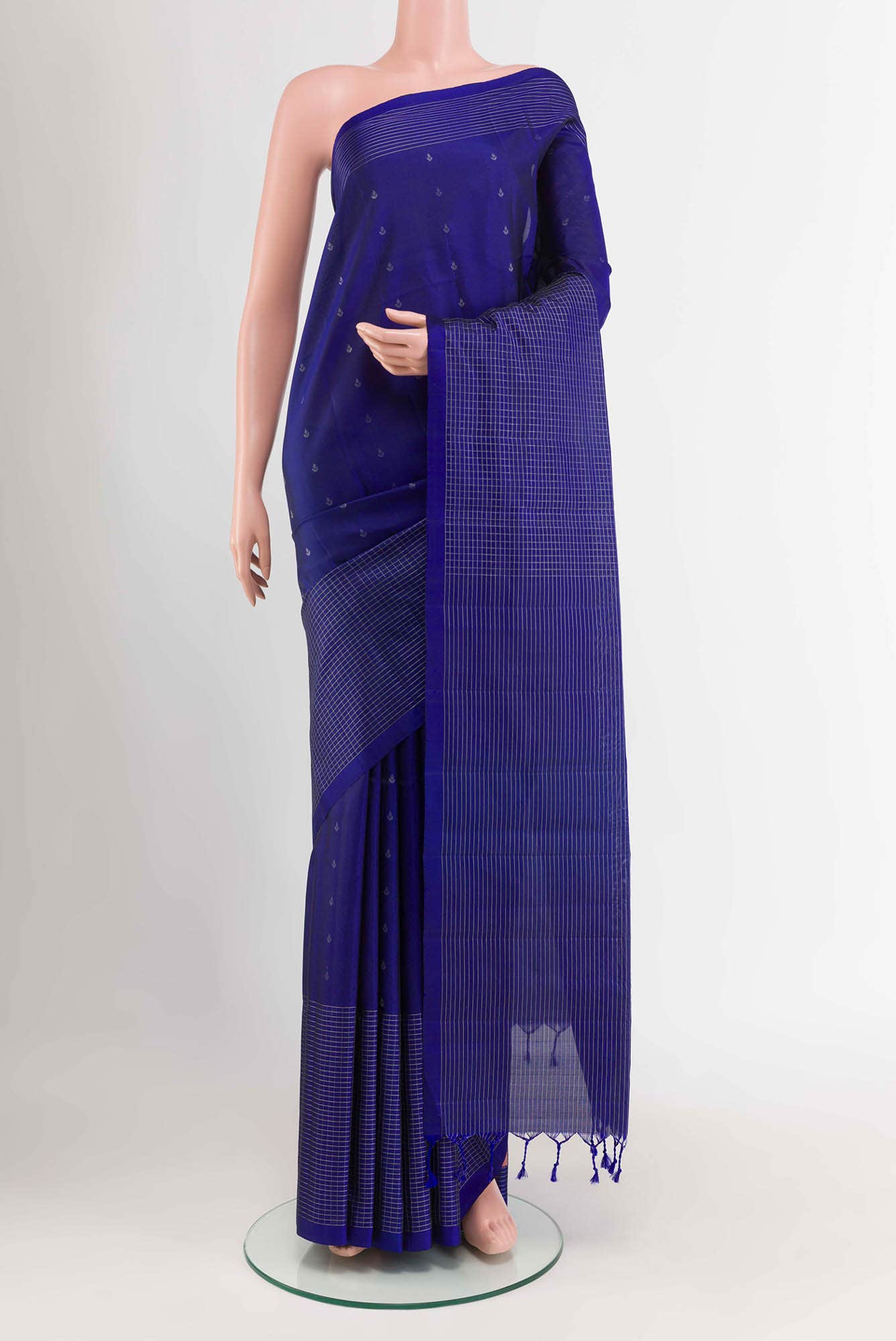 Dark Blue Soft Silk Saree