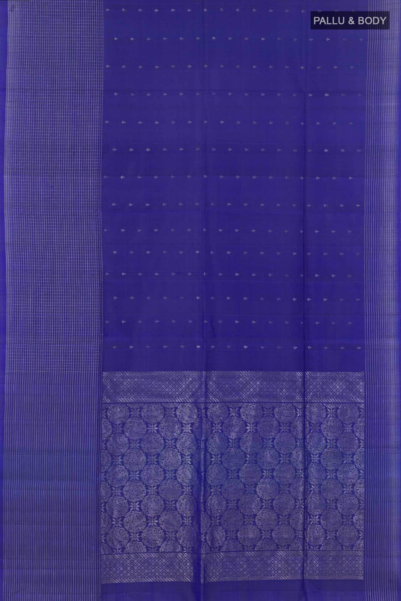Dark Blue Soft Silk Saree