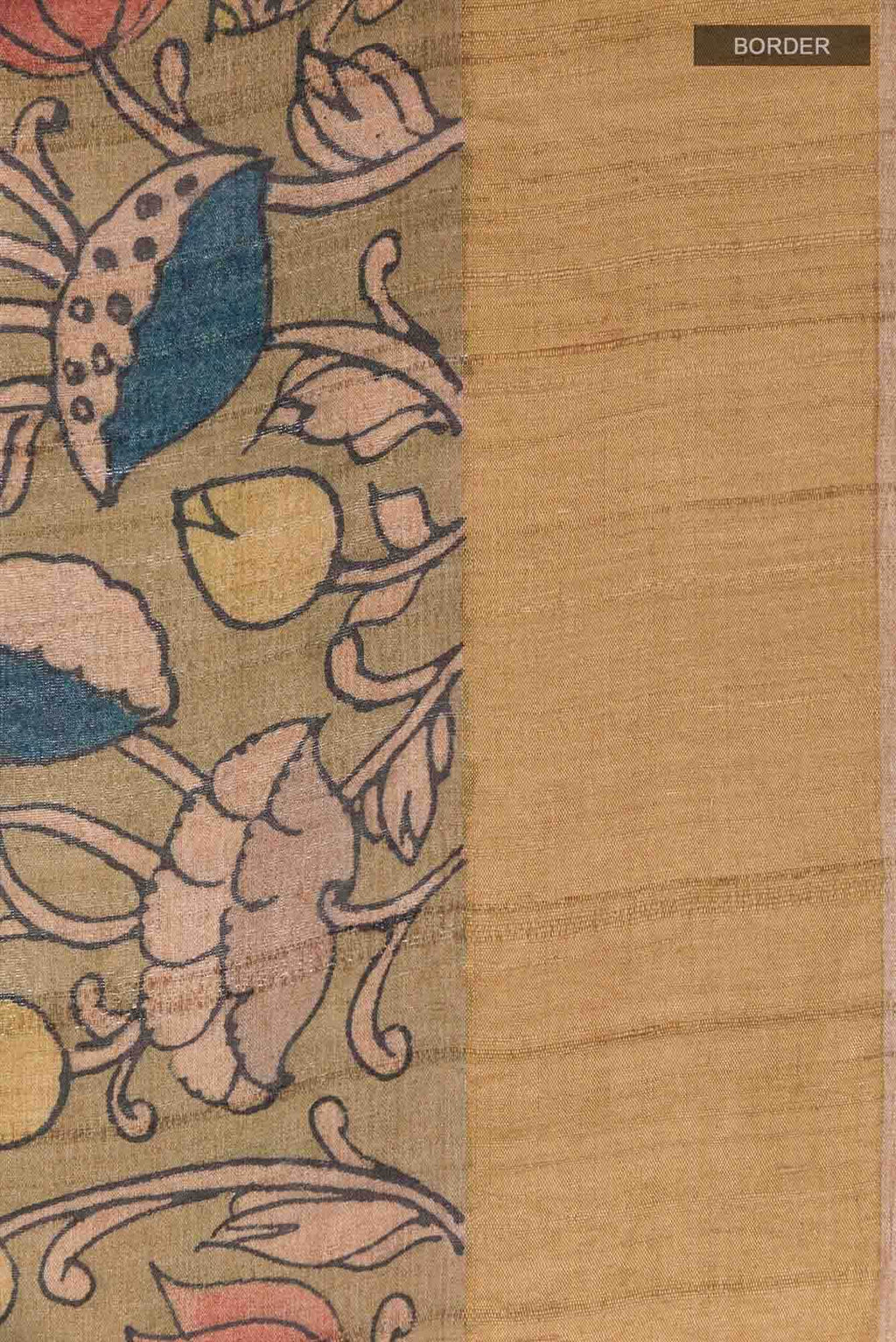 Multi Tussar Saree