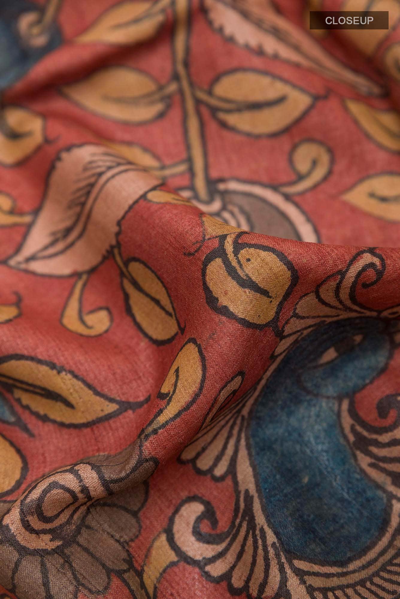 Multi Tussar Saree