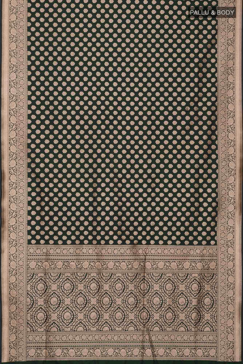 Green Banarasi Silk Saree