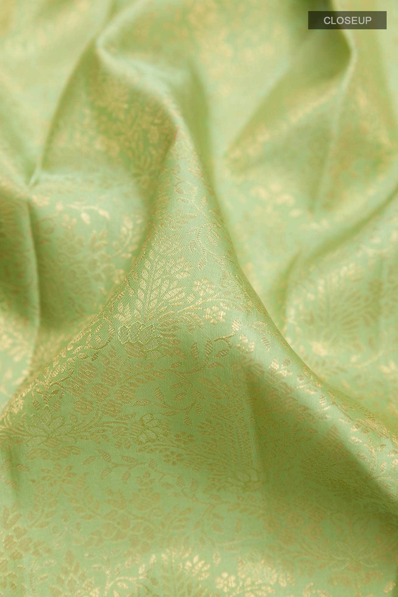 Green Kanchipuram Silk Saree