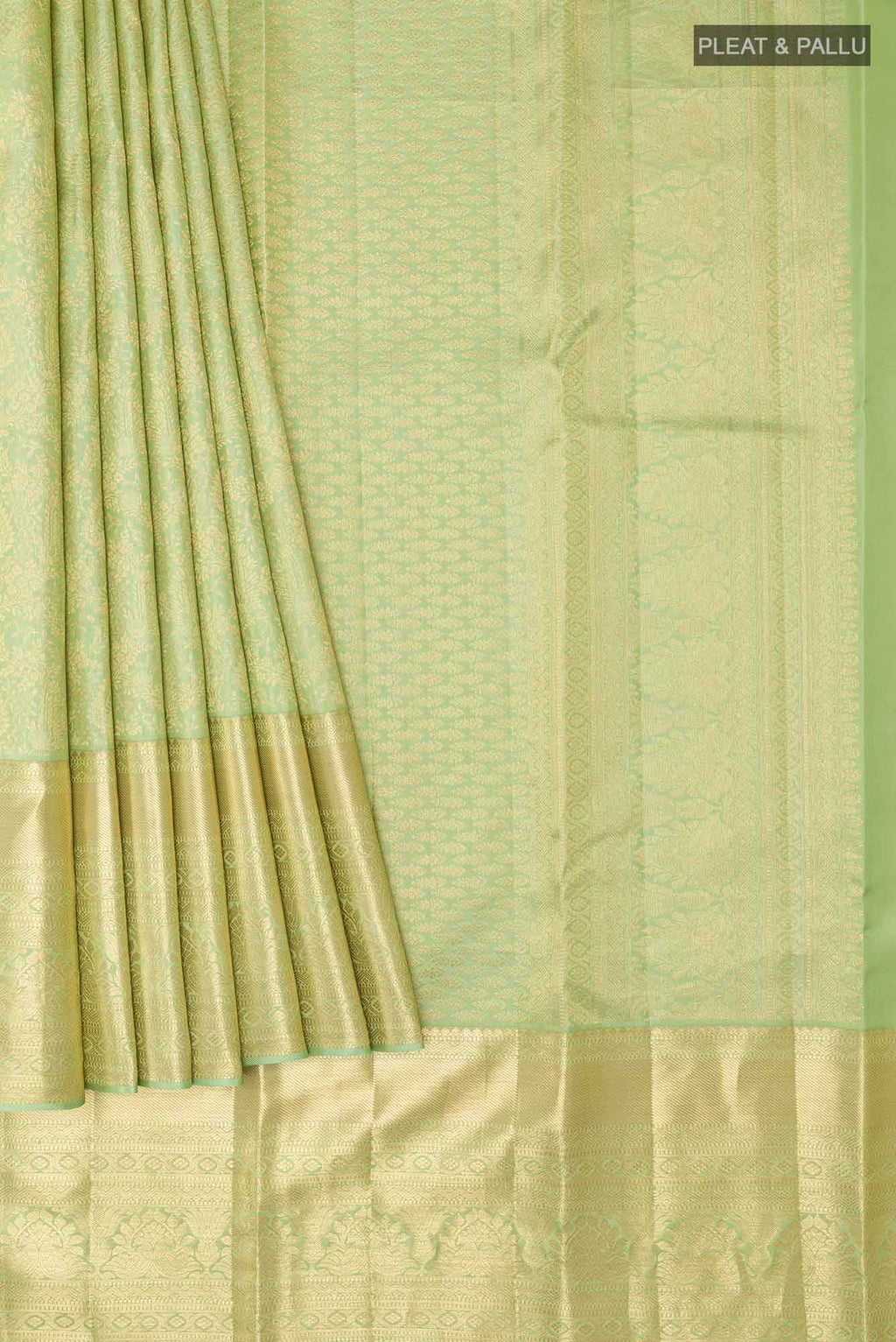 Green Kanchipuram Silk Saree