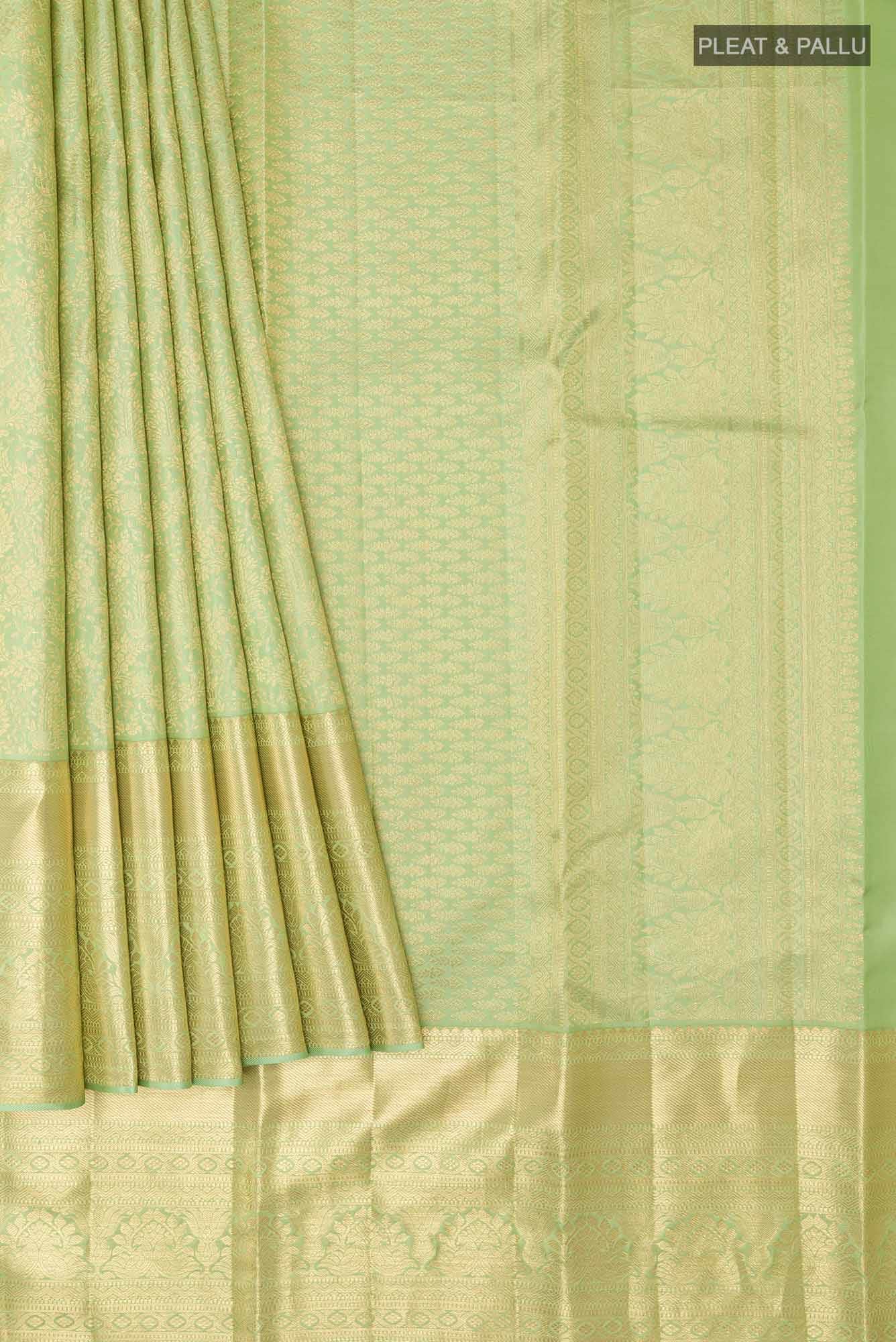 Green Kanchipuram Silk Saree