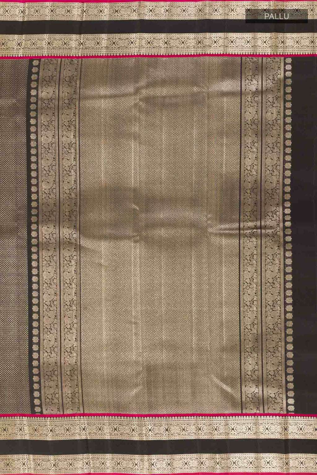 Black Kanchipuram Saree