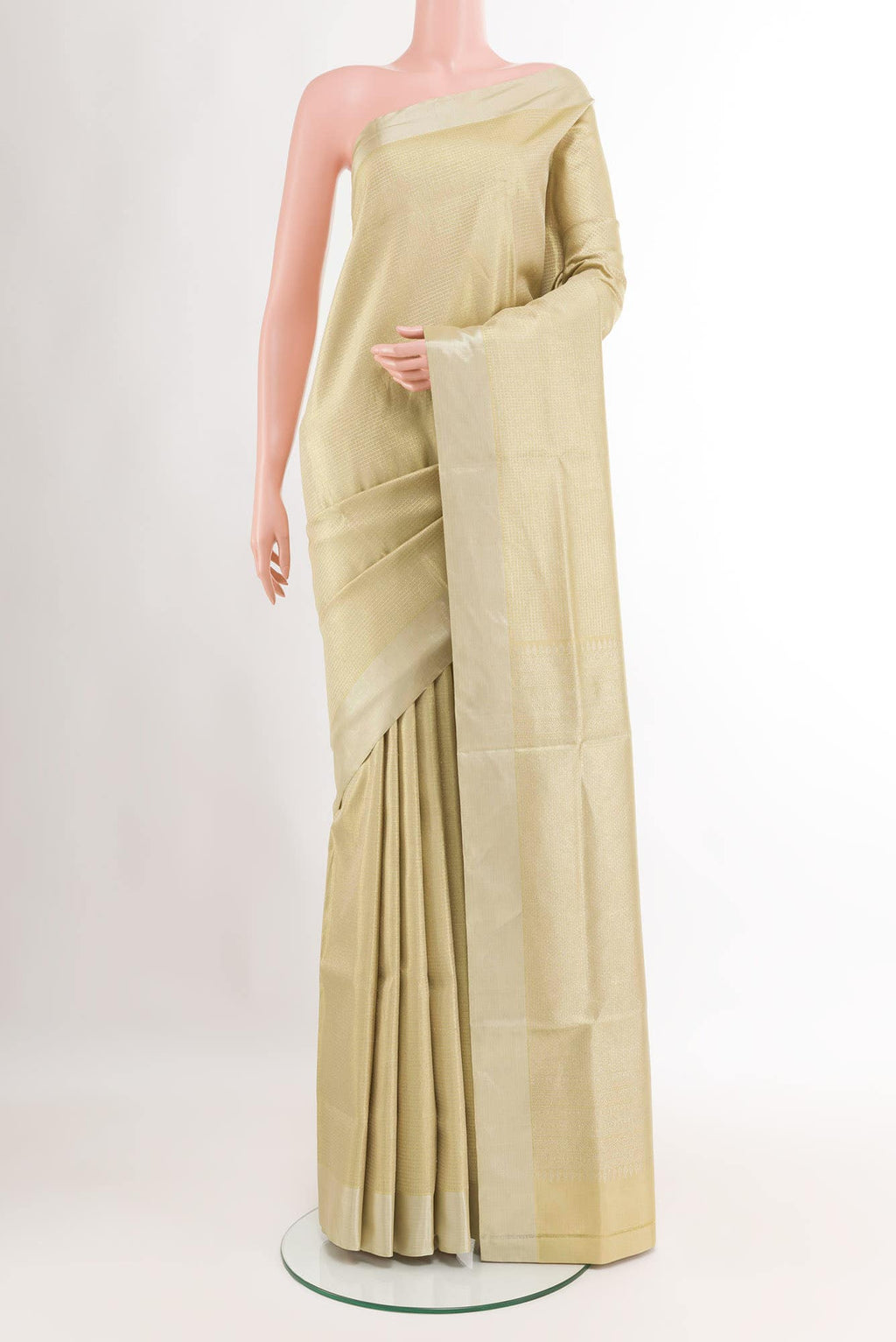 Golden Soft Silk Saree