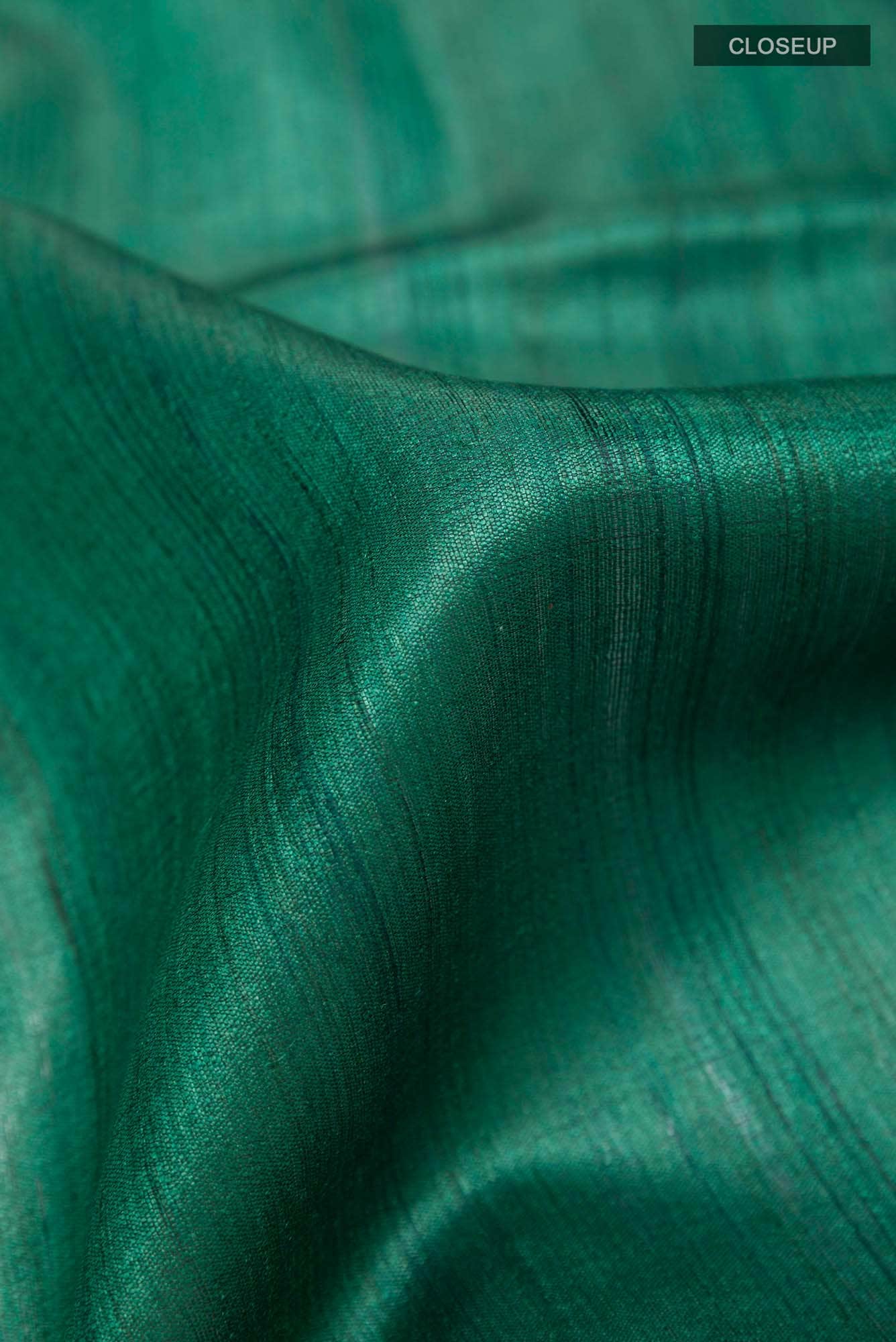 Green Tussar Saree