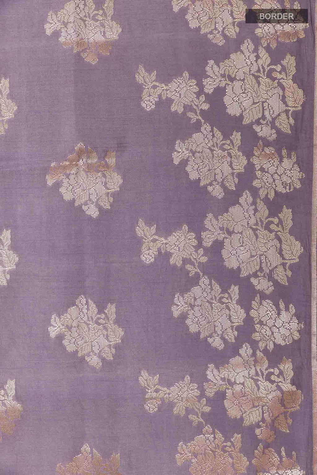 Lavender Tussar Saree