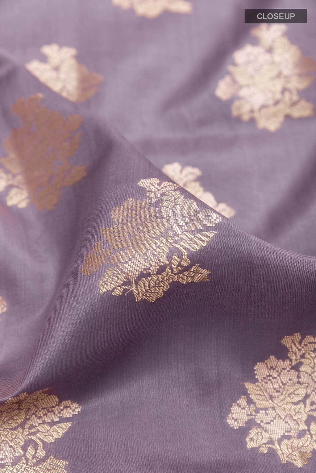Lavender Tussar Saree
